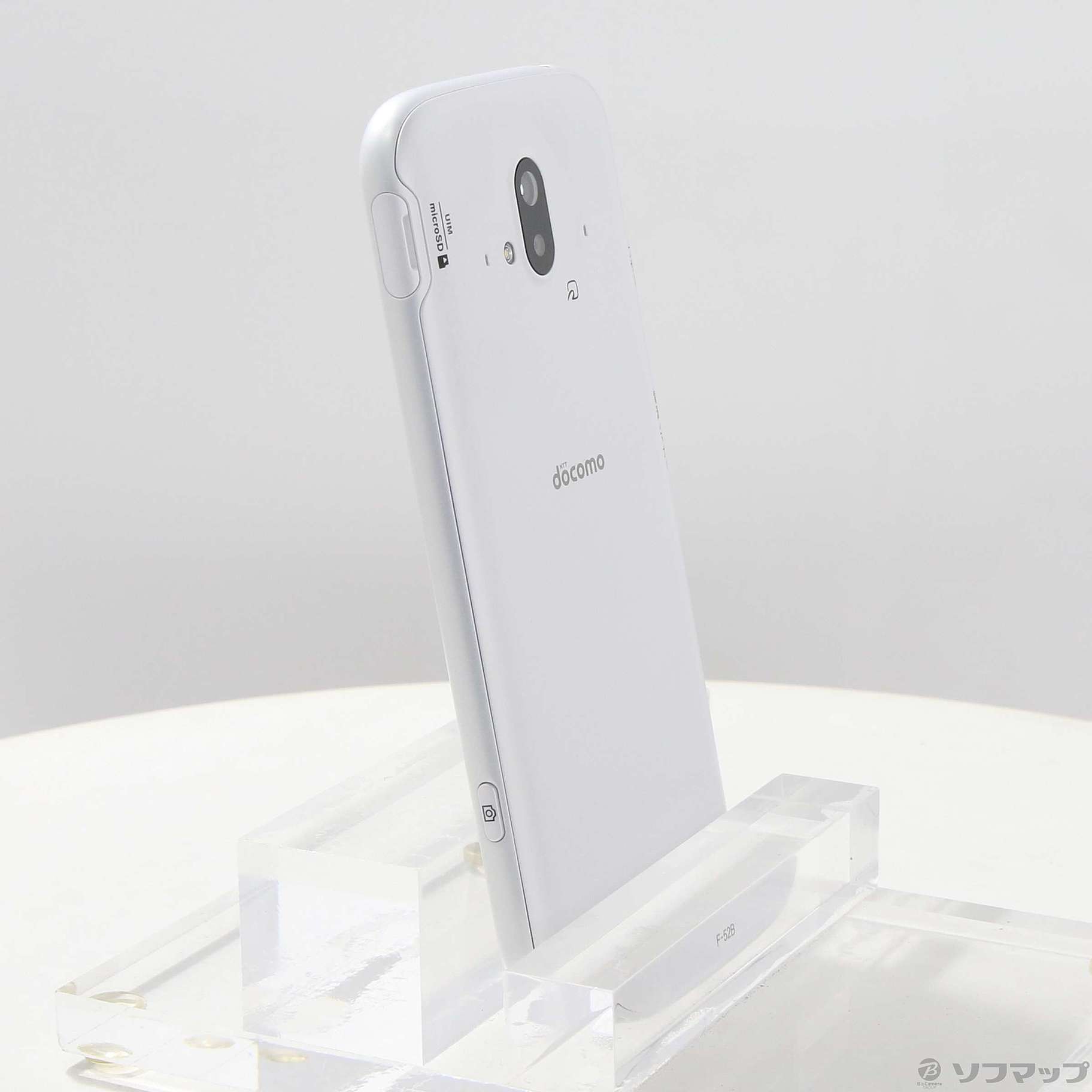 中古】らくらくスマートフォン 64GB ホワイト F-52B docomo SIM