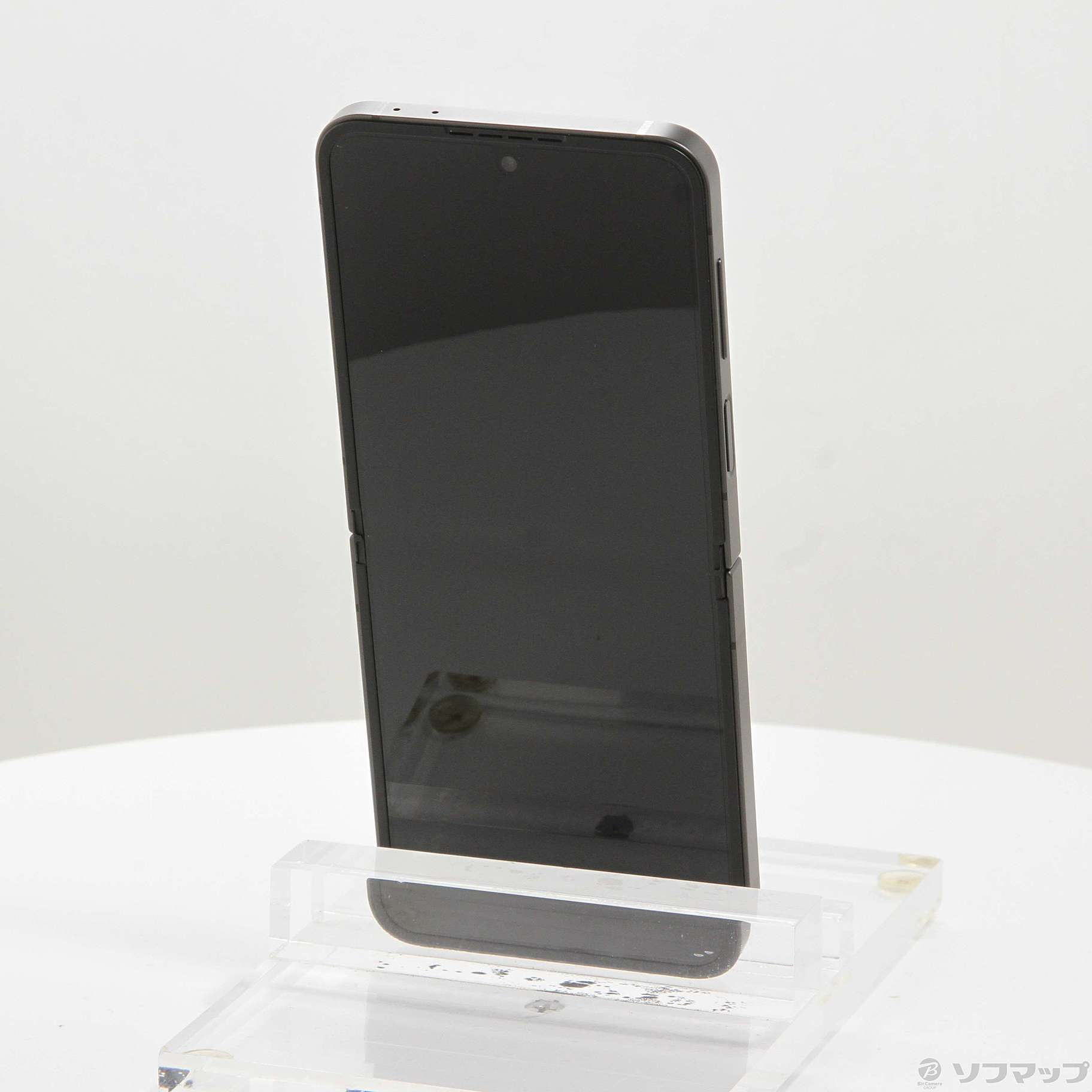 中古】Galaxy Z Flip6 256GB クラフテッドブラック SM-F741Q SIMフリー