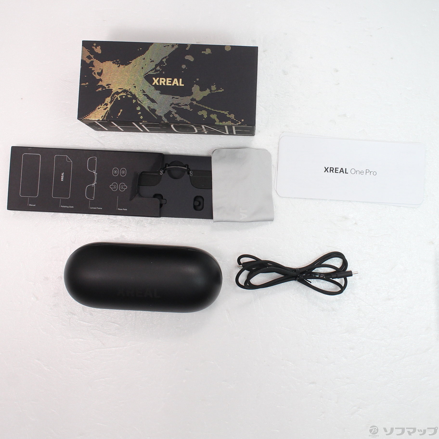 中古】XREAL one Pro (IPD 57-66mm Mサイズ) X1112-M [2133069405665 