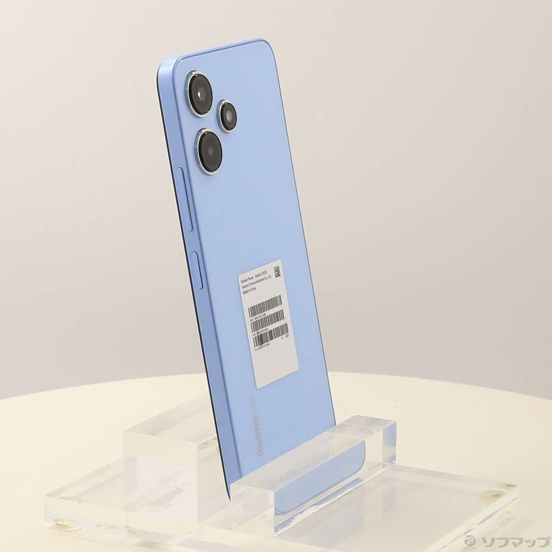 中古】Redmi 12 5G 128GB スカイブルー XIG03 auロック解除SIMフリー
