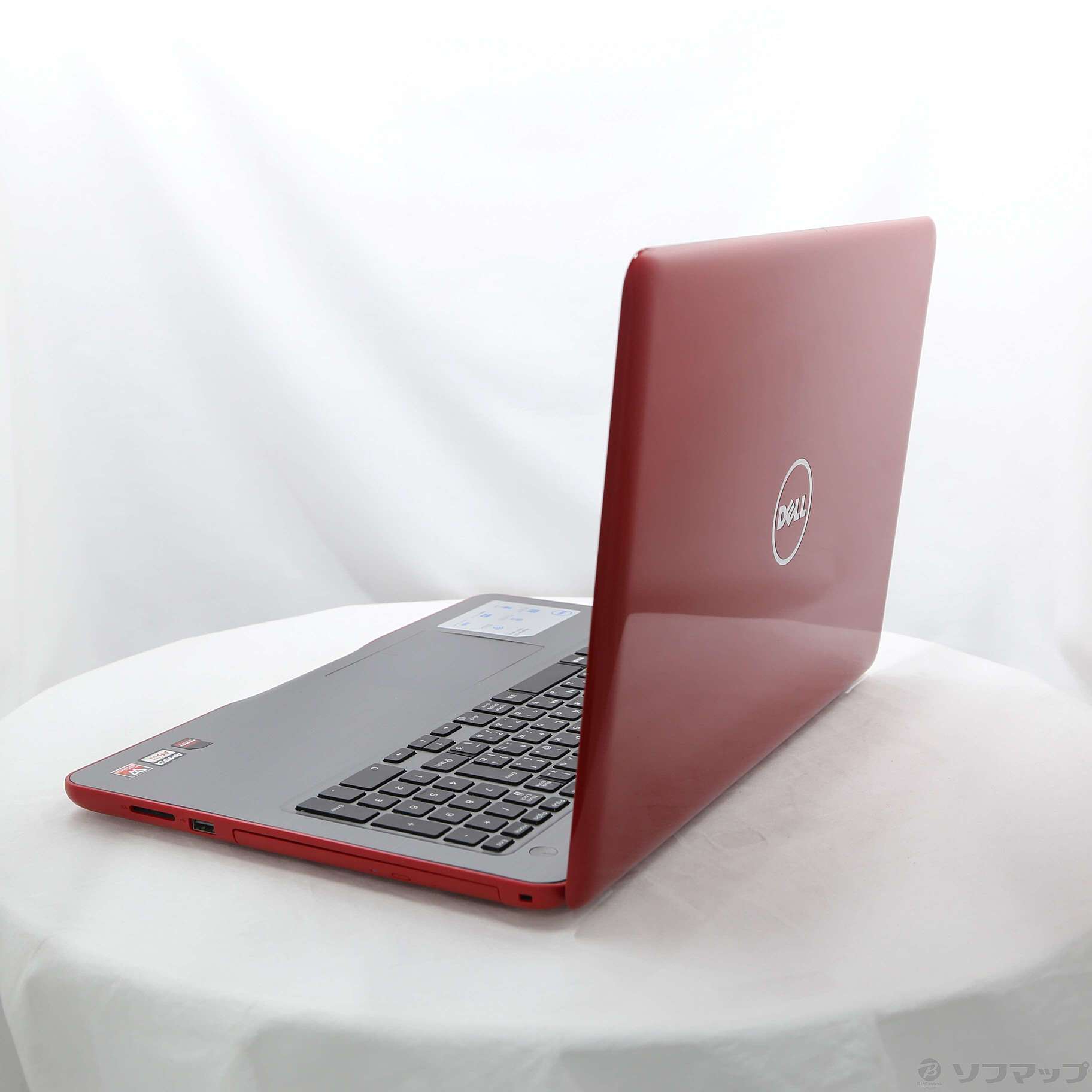 中古】Inspiron 15 5565 NI257NHBR レッド 〔Windows 10