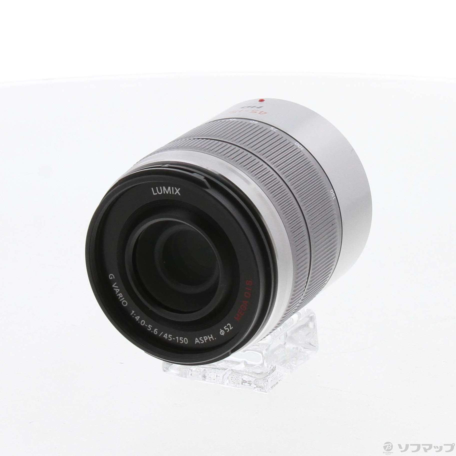 中古】LUMIX G Vario 45-150mm F4-5.6 ASPH. MEGA O.I.S. シルバー 