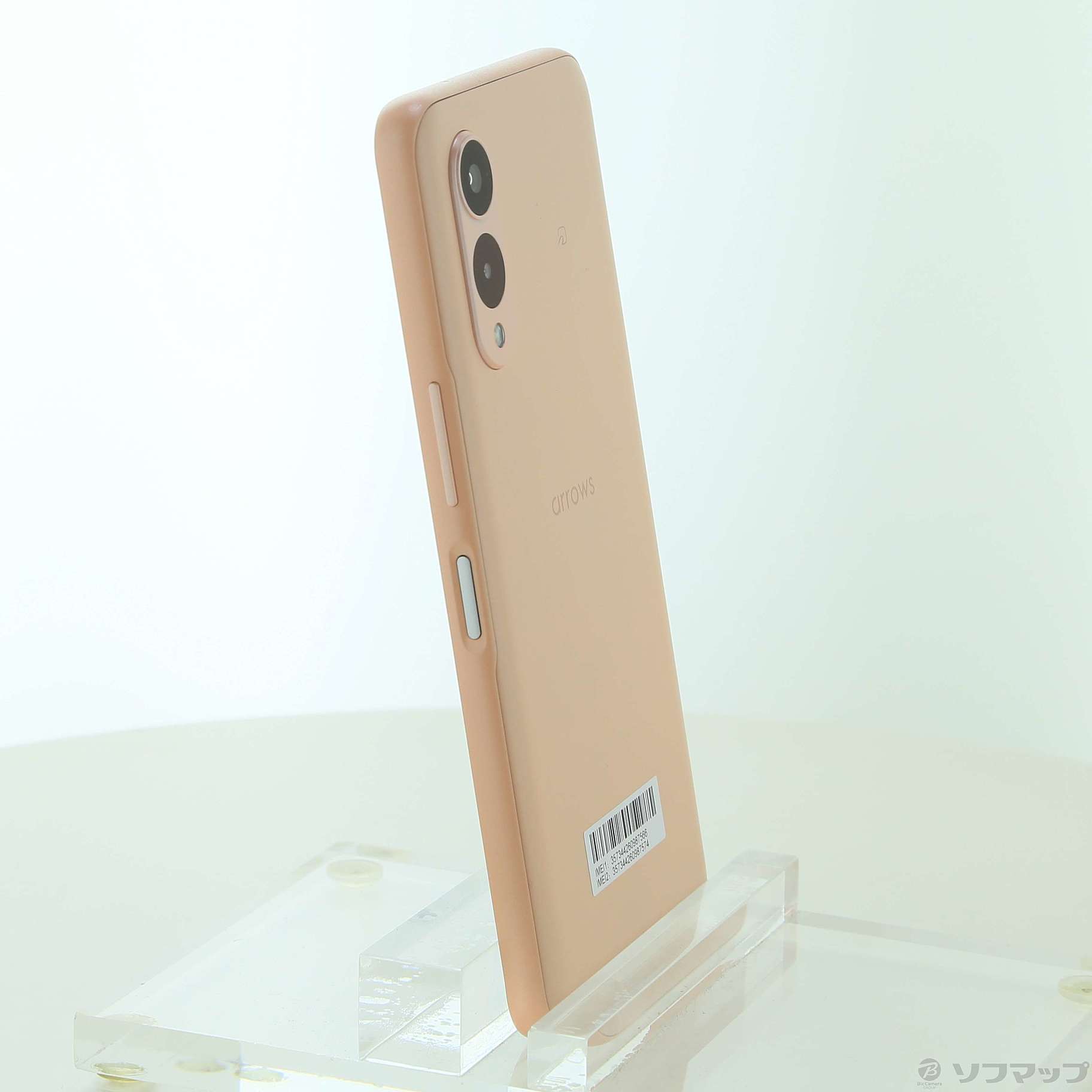 中古】arrows We2 64GB ライトオレンジ FCG02 au SIMフリー