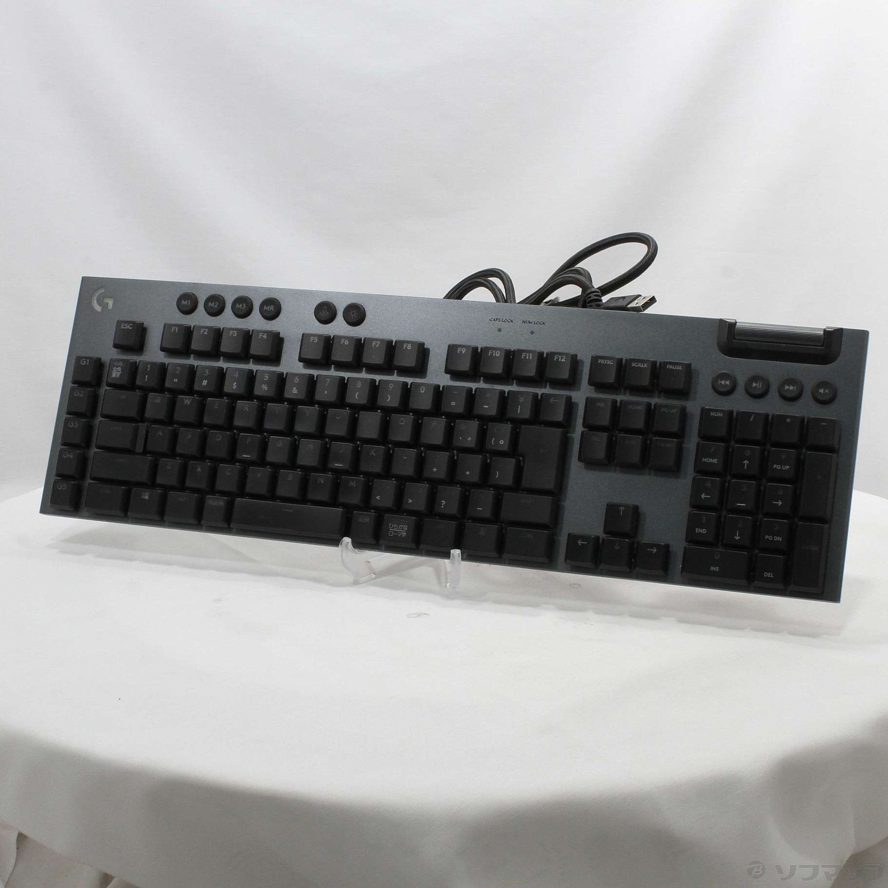 中古】G813 RGBメカニカル ゲーミングキーボード G813-CK クリッキー 