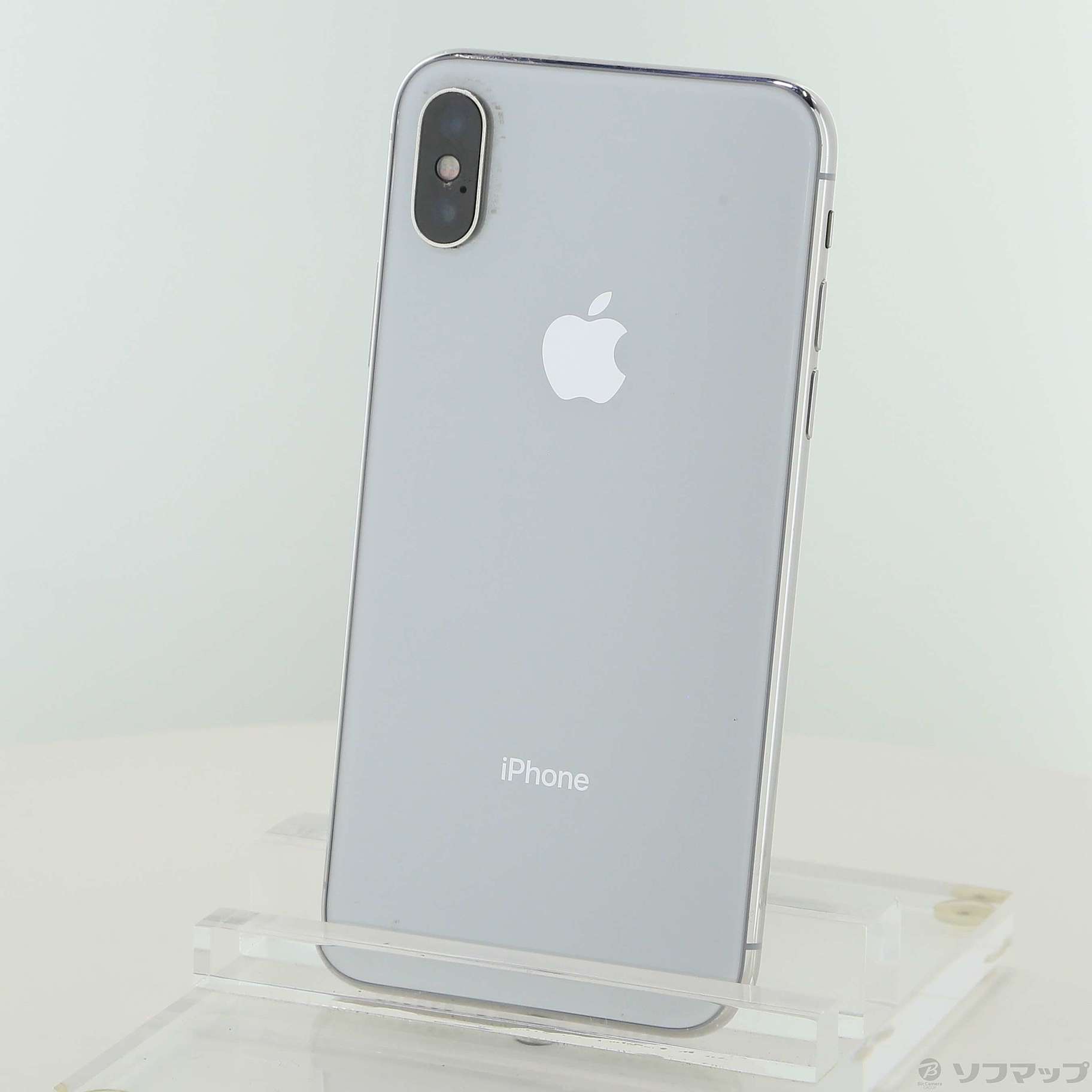 Apple - 【良品】iPhone X MQAY2J/A 64GB シルバー 中古品〕 iPhoneX 64GB シルバー MQAY2J／A SoftBank｜の通販は
