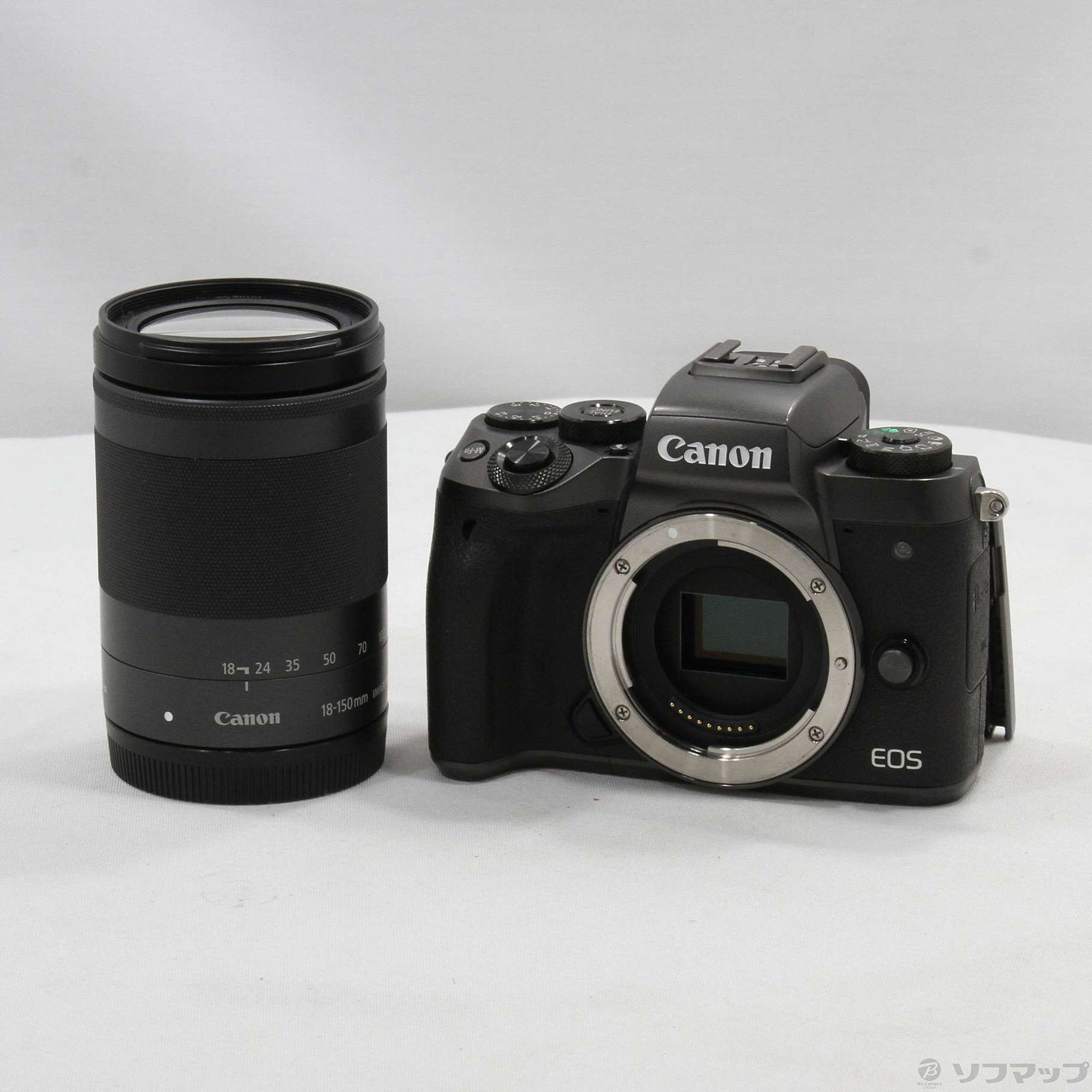 中古】EOS M5 EF-M 18-150 IS STM レンズキット ブラック (2420万画素