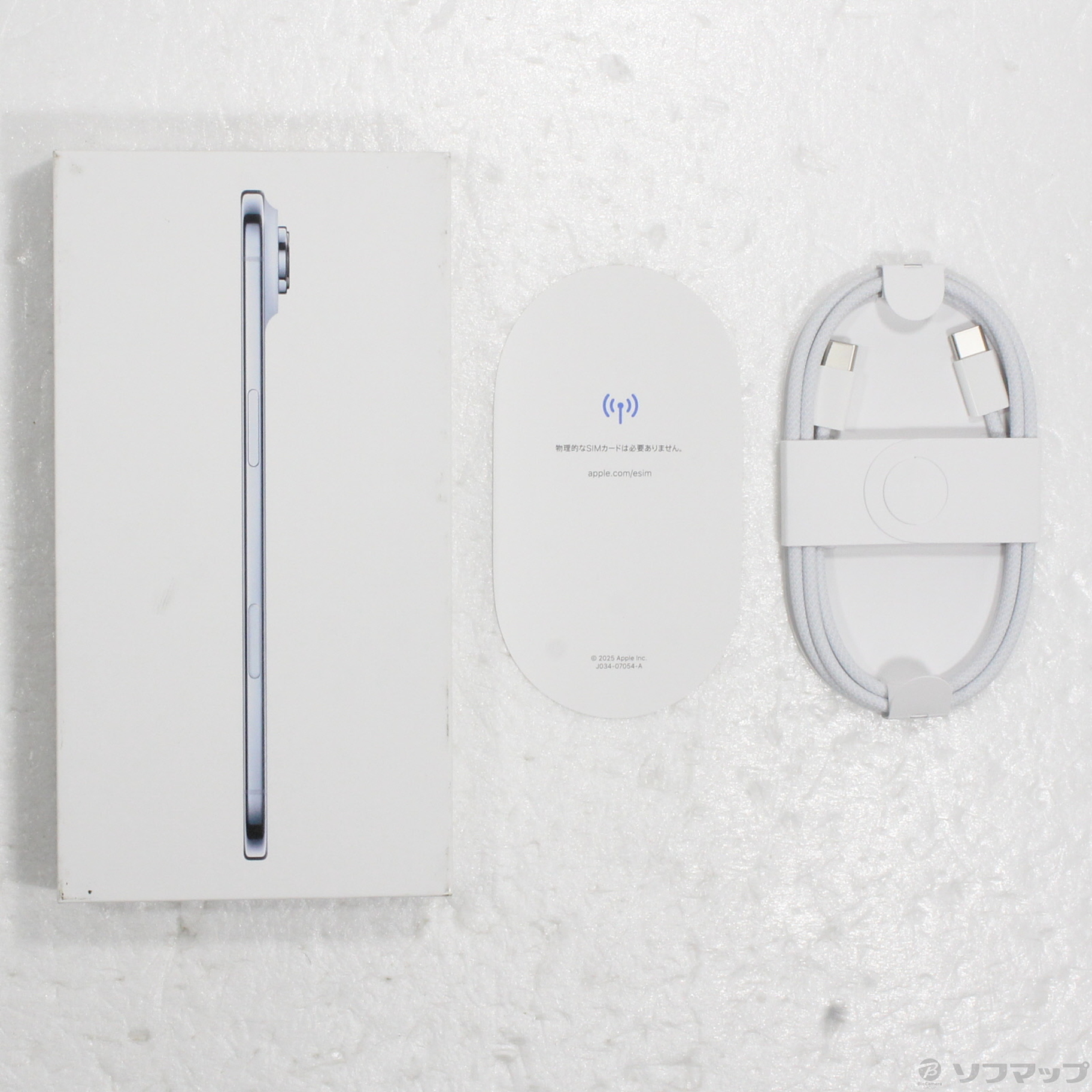中古品〕 iPhone Air 256GB スカイブルー MG2A4J／A SIMフリー｜の通販