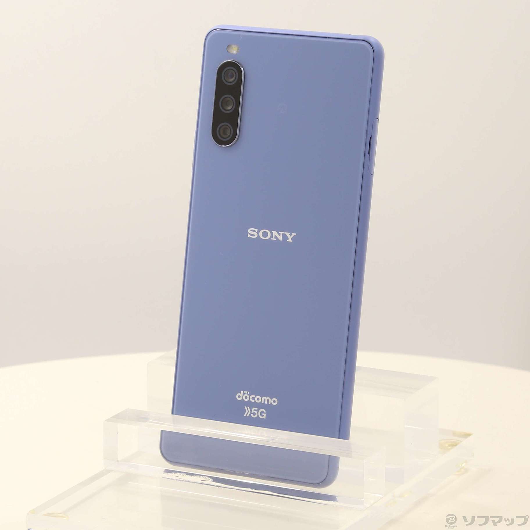 中古】Xperia 10 III 128GB ブルー SO-52B docomoロック解除SIMフリー 