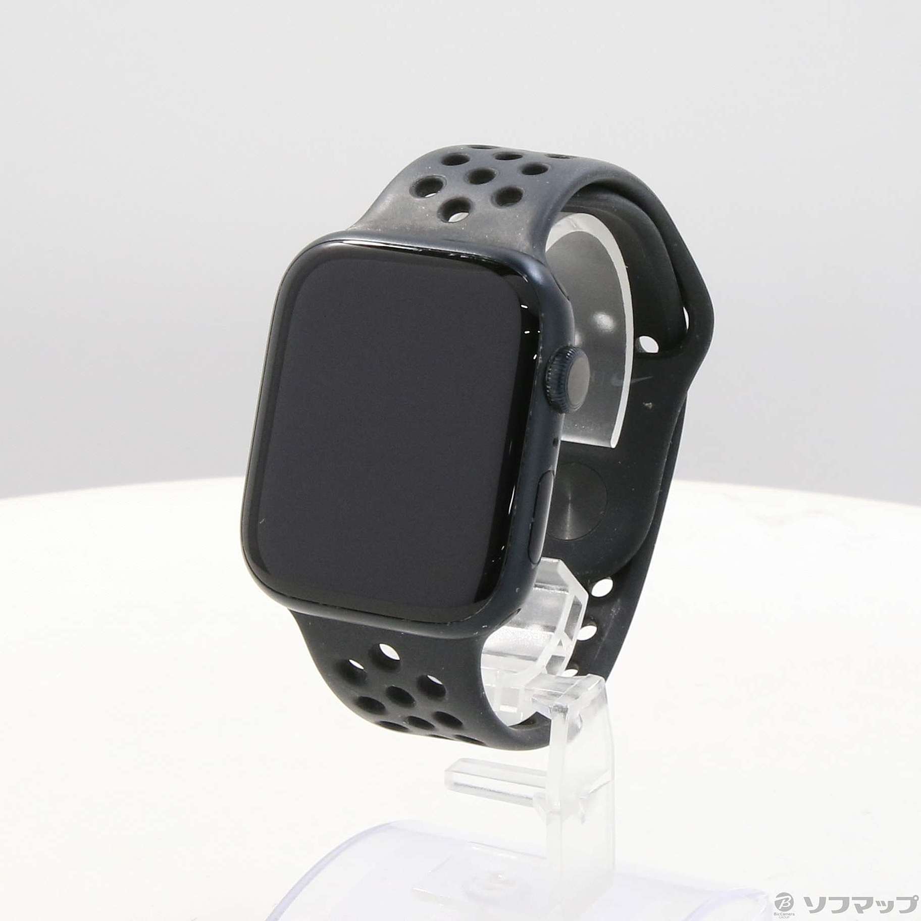 中古】Apple Watch Series 7 Nike GPS 45mm ミッドナイトアルミニウム 