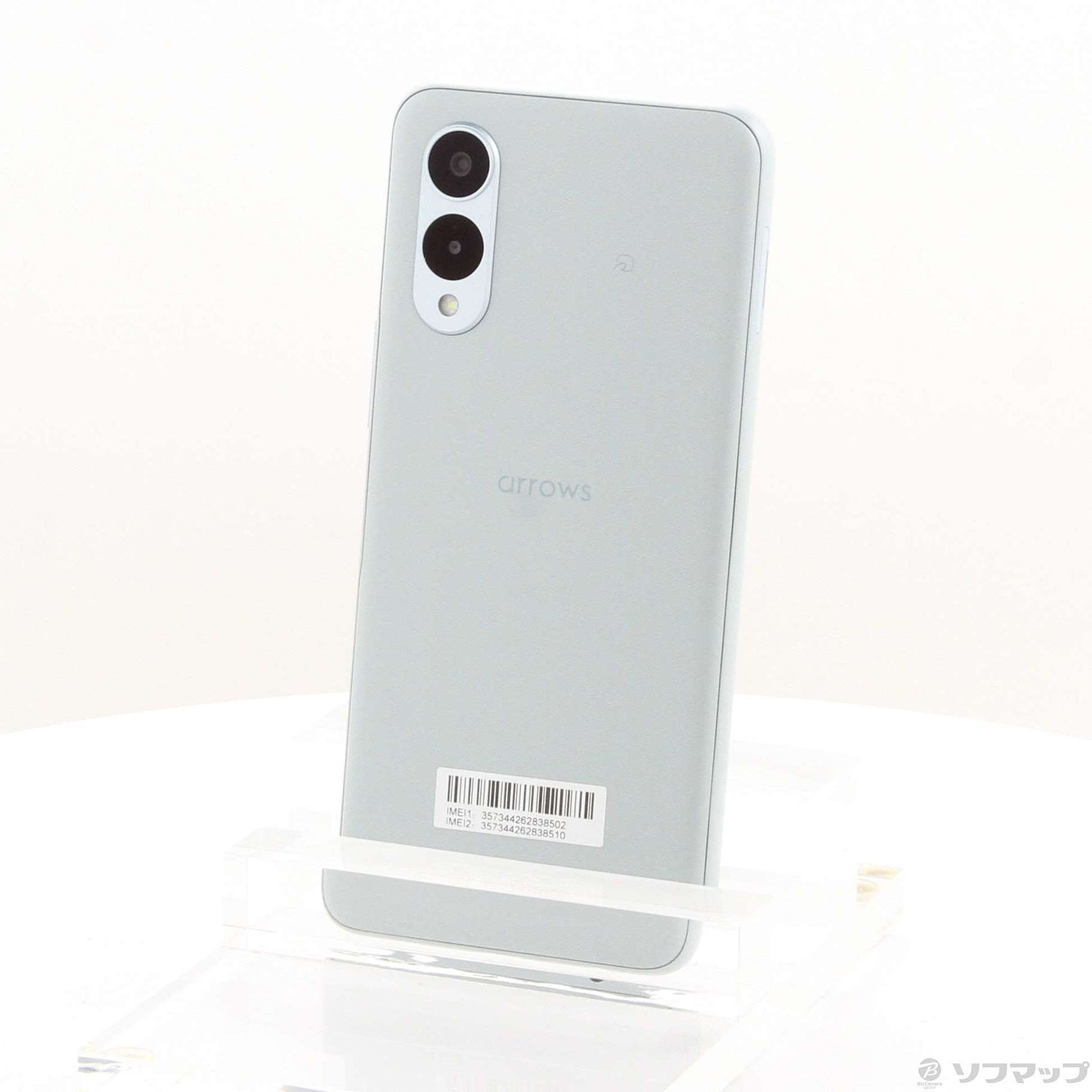 中古】arrows We2 64GB ライトブルー FCG02 au SIMフリー