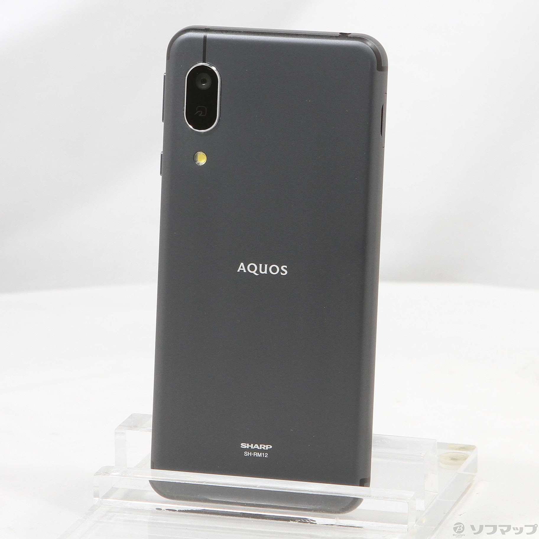 中古】AQUOS sense3 lite 64GB ブラック SH-RM12 楽天 SIMフリー 
