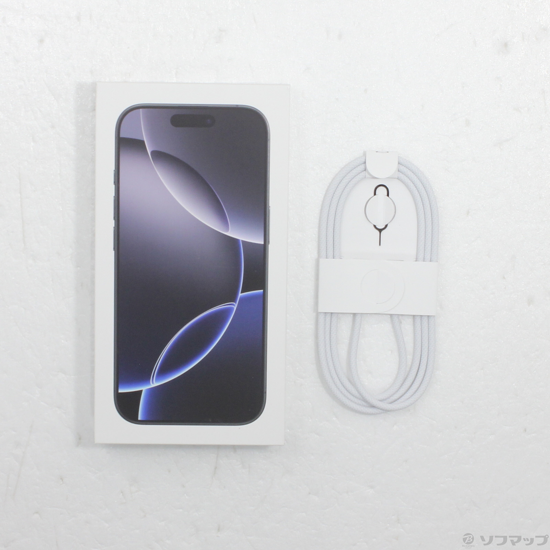 iPhone 16 Pro 128GB SIM�t���[ [�u���b�N�`�^�j�E��]�̐��i�摜5