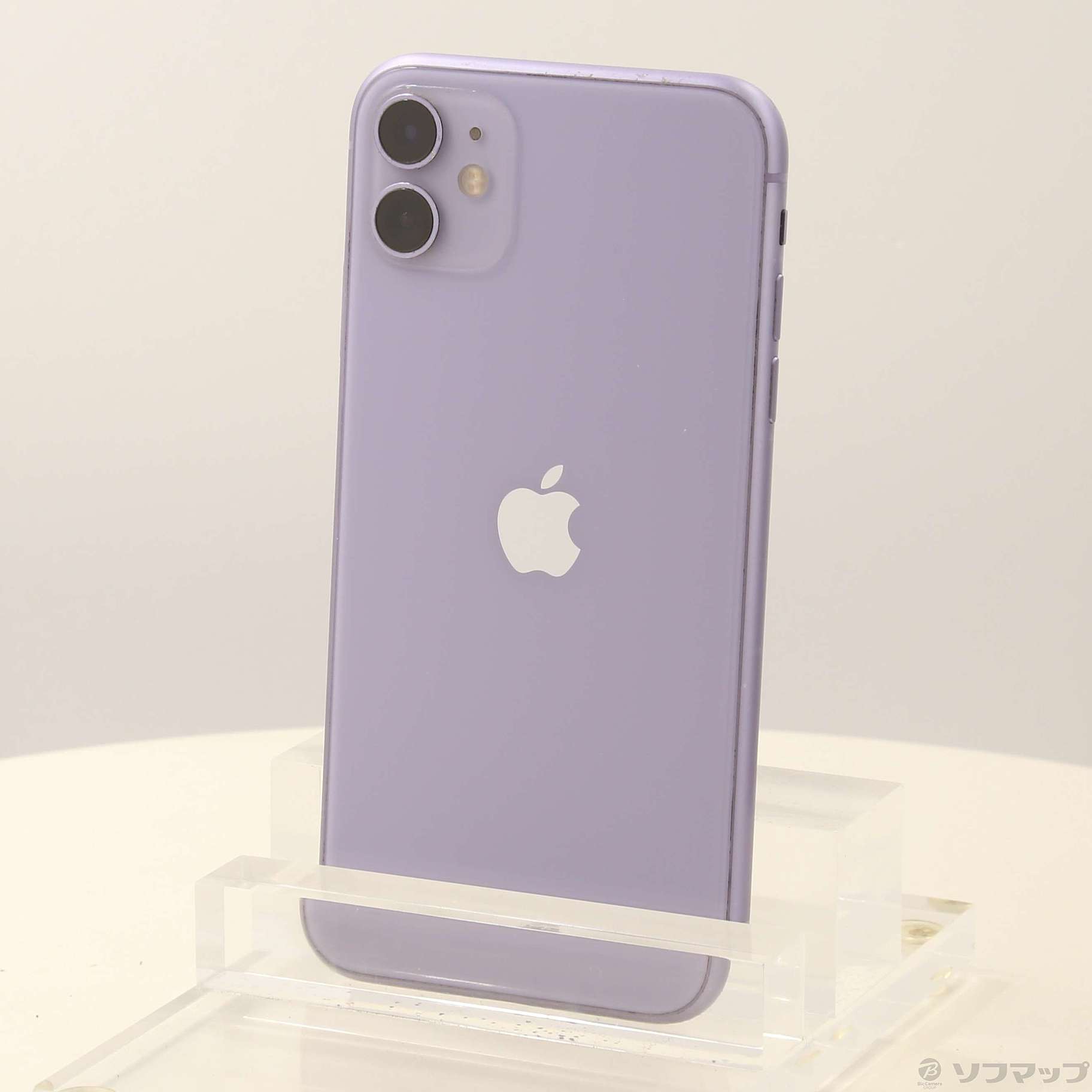 中古】iPhone11 128GB パープル MWM52J／A SoftBank [2133069616504 
