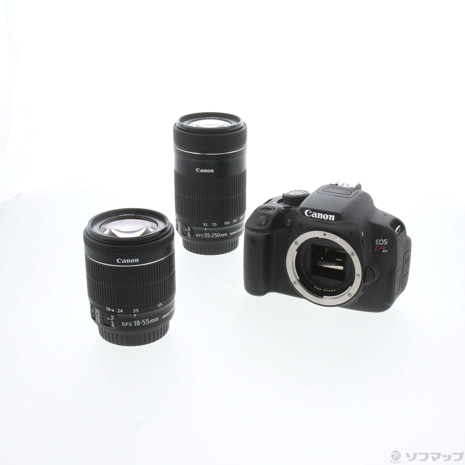 待望の再販開始 Canon EOS Kiss X7i ダブルズームキット ☆リングに 