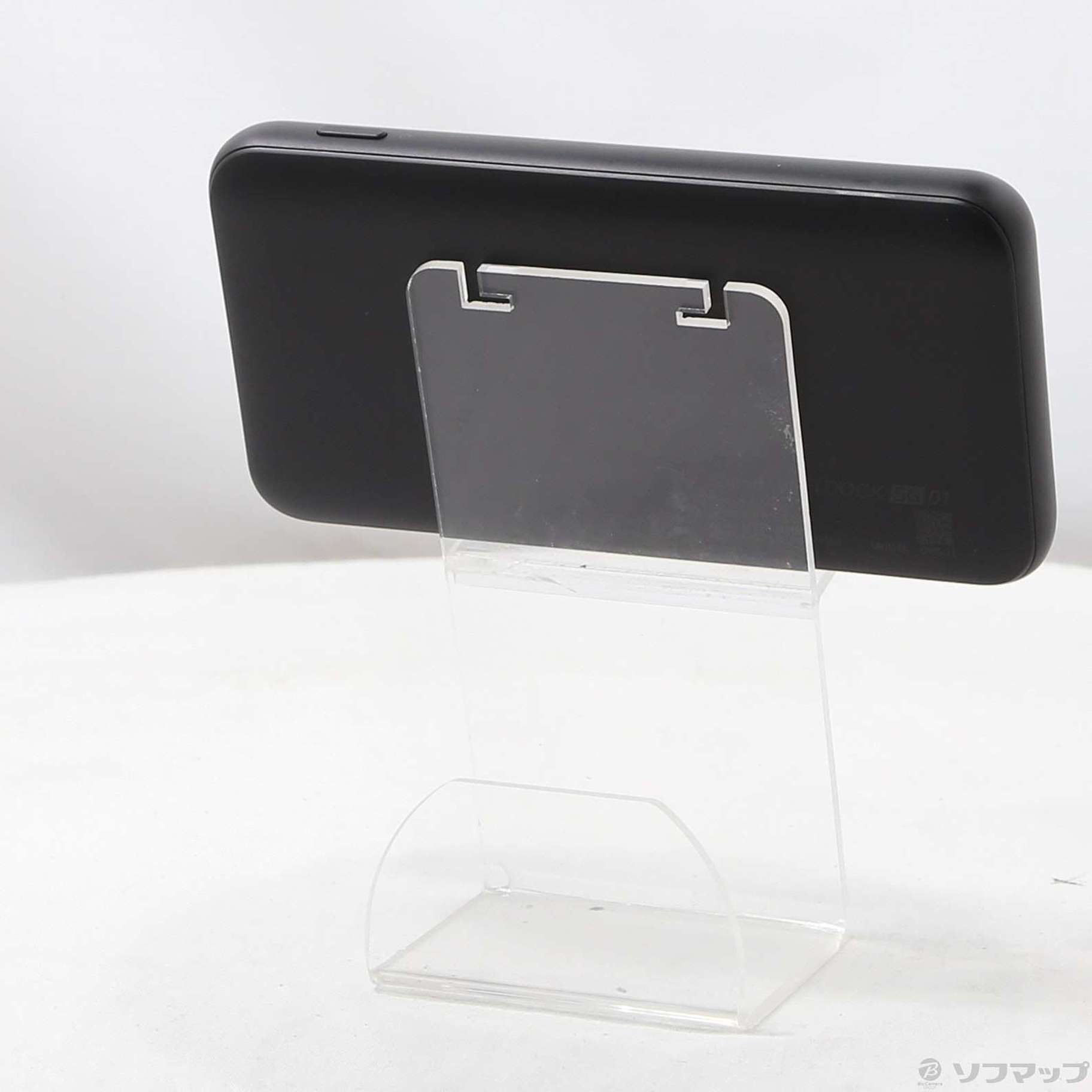 中古】Speed Wi-Fi DOCK 5G 01 CPS01SKU ブラック UQ mobile