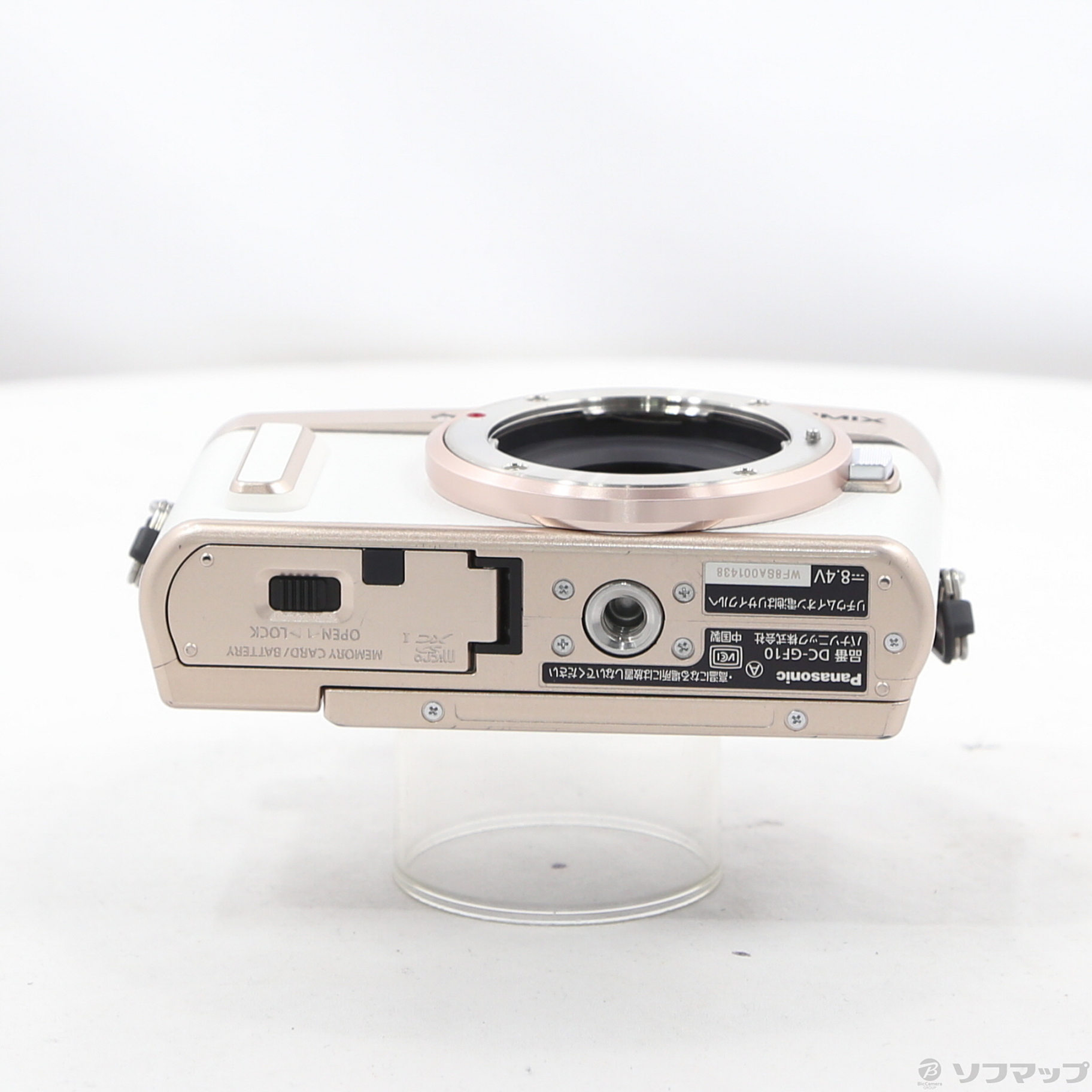 中古】LUMIX DC-GF10W ダブルレンズキット ホワイト [2133069684992
