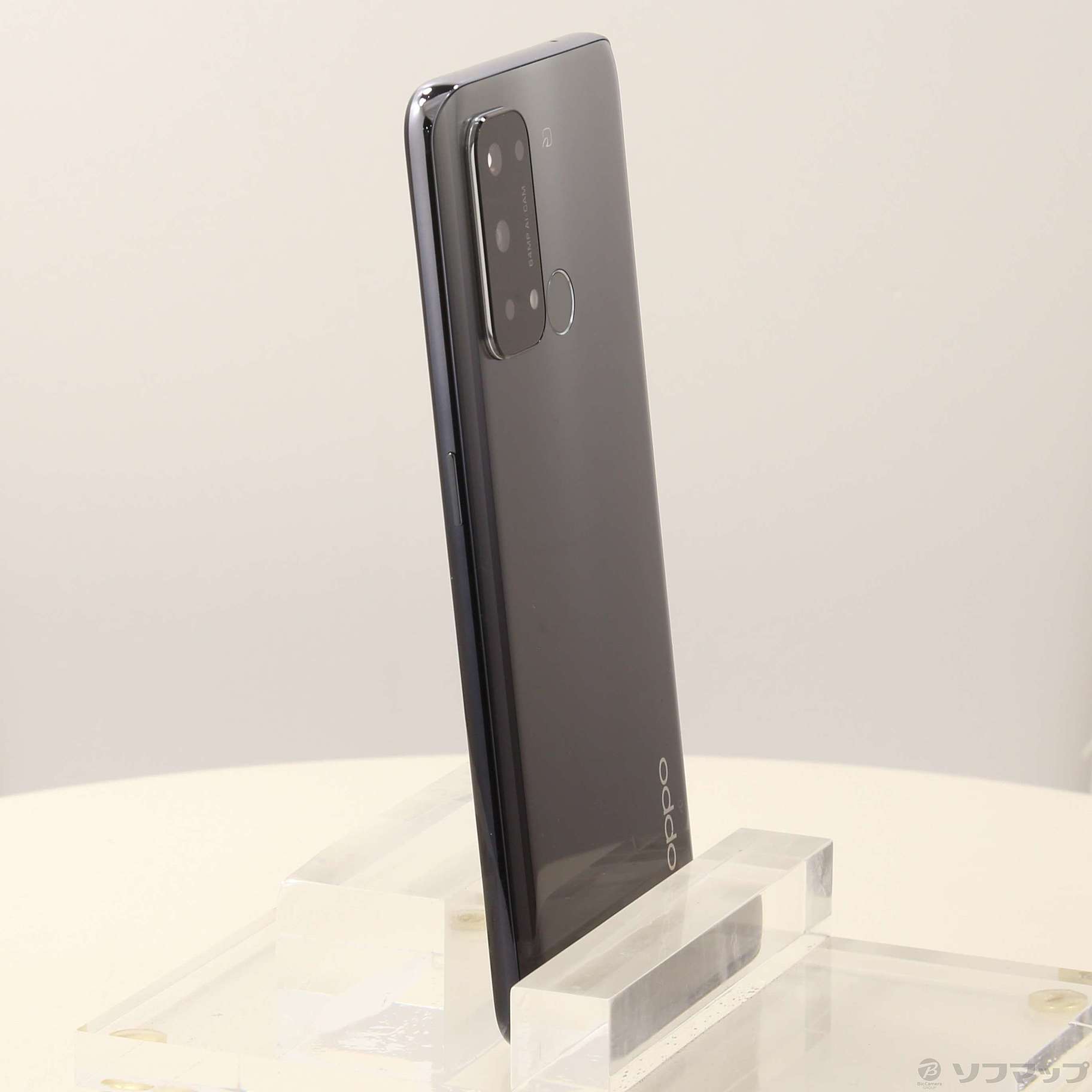 中古】OPPO Reno5 A 128GB シルバーブラック CPH2199 SIMフリー