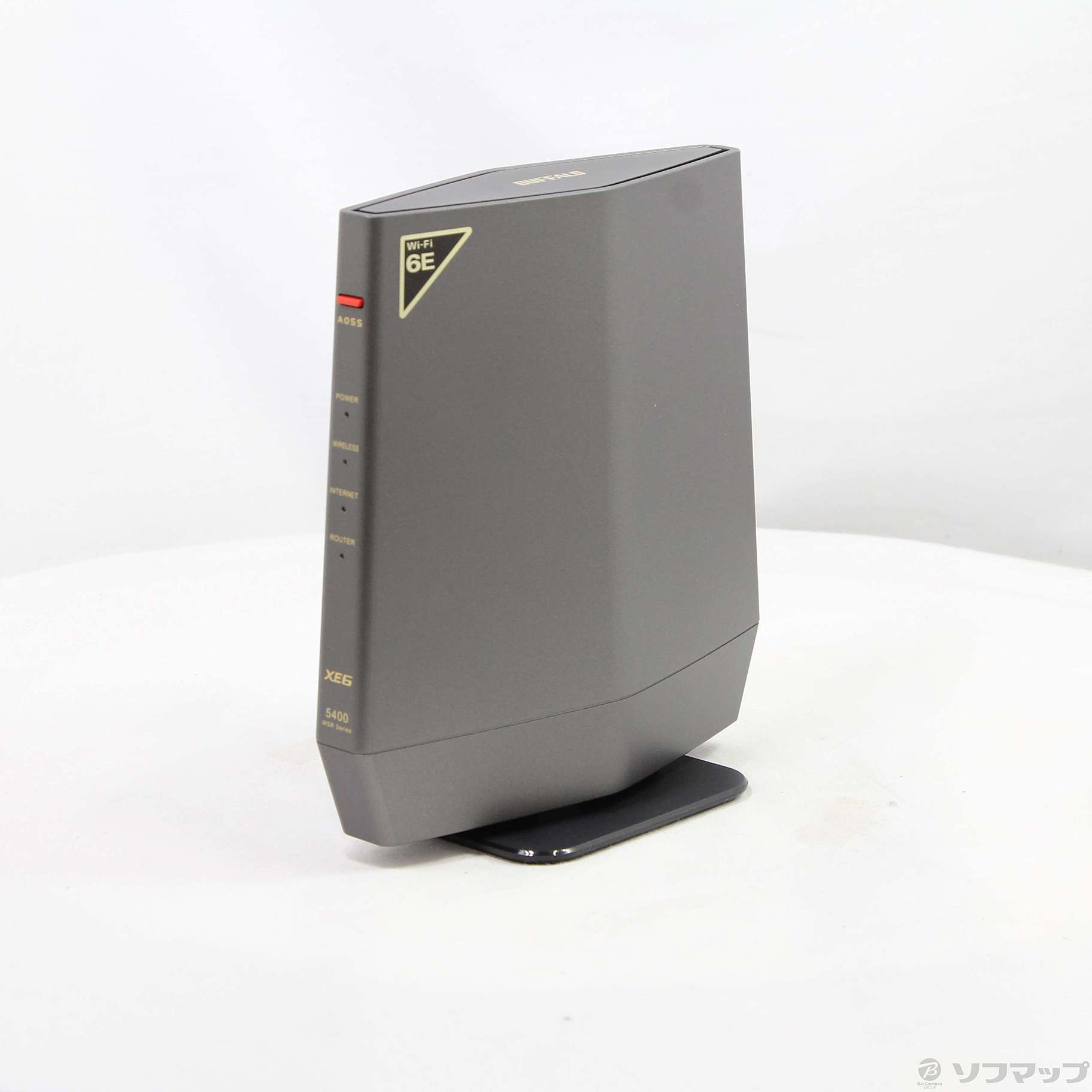 BUFFALO Wi-Fiルーター WSR-5400XE6 中古美品 中古】WSR-5400XE6 チタニウムグレー [2133069766360] - リコレ