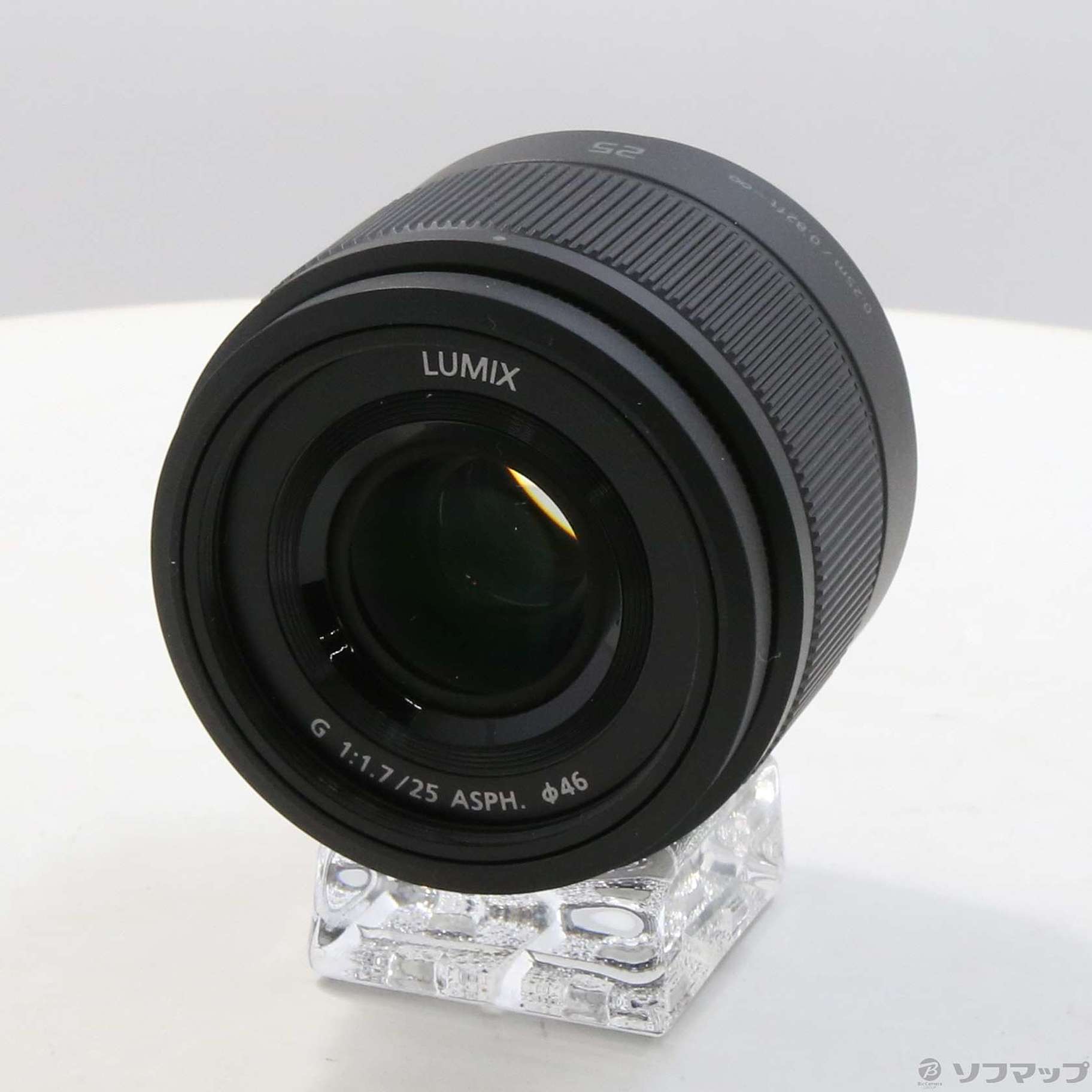 中古】LUMIX G 25mm F1.7 ASPH. H-H025 ブラック [2133069782537 