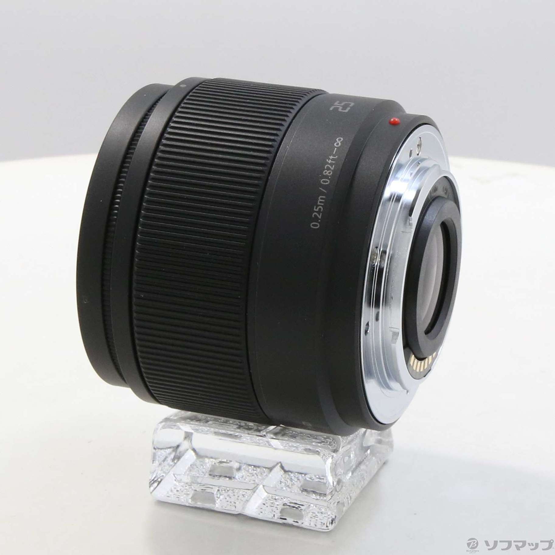中古】LUMIX G 25mm F1.7 ASPH. H-H025 ブラック [2133069782537 