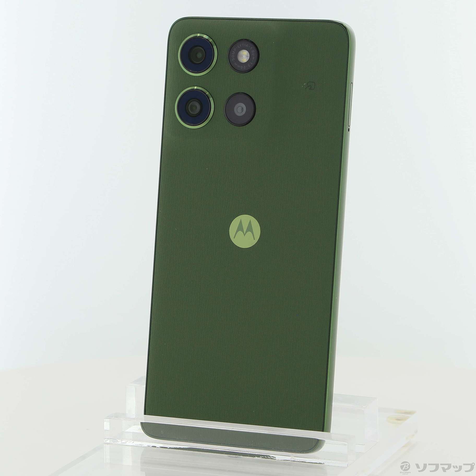 【新品未使用】moto g 66y ディルグリーン 新品未使用] SIMフリー moto g66y 5G green [Y!mobileモデルSIMフリー
