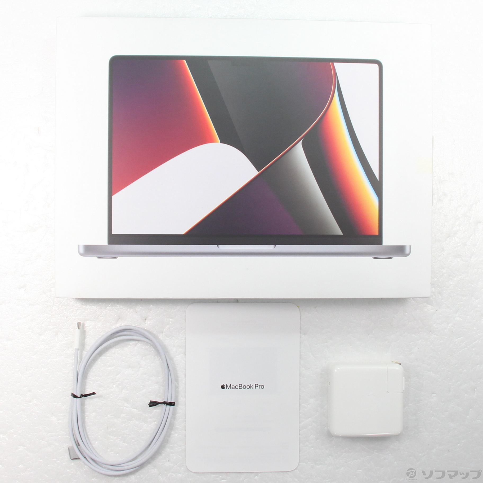 中古】MacBook Pro 14.2-inch Late-2021 MKGP3J／A Apple M1 Pro 8コア