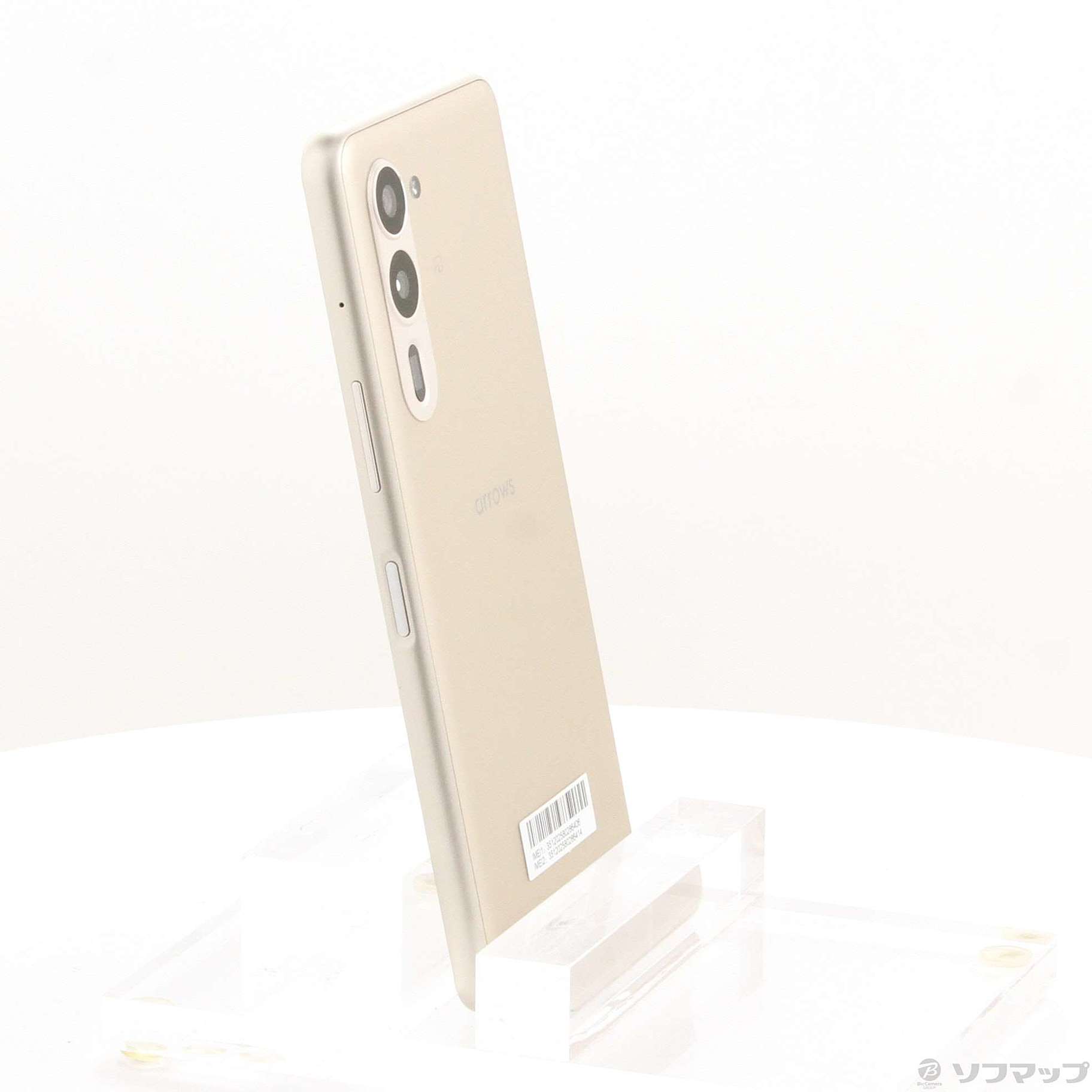 中古】arrows We2 Plus M06 256GB シャンパンシルバー ASMC06004 SIM 