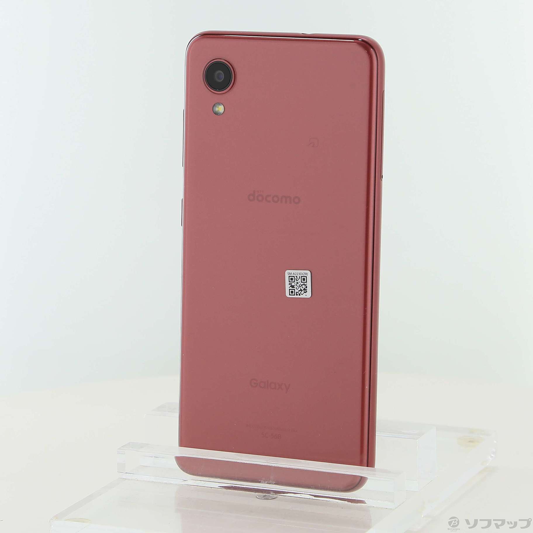 中古 docomo SIMフリーGalaxy A22 5G SC-56B 中古】Galaxy A22 5G 64GB レッド SC-56B docomo SIMフリー