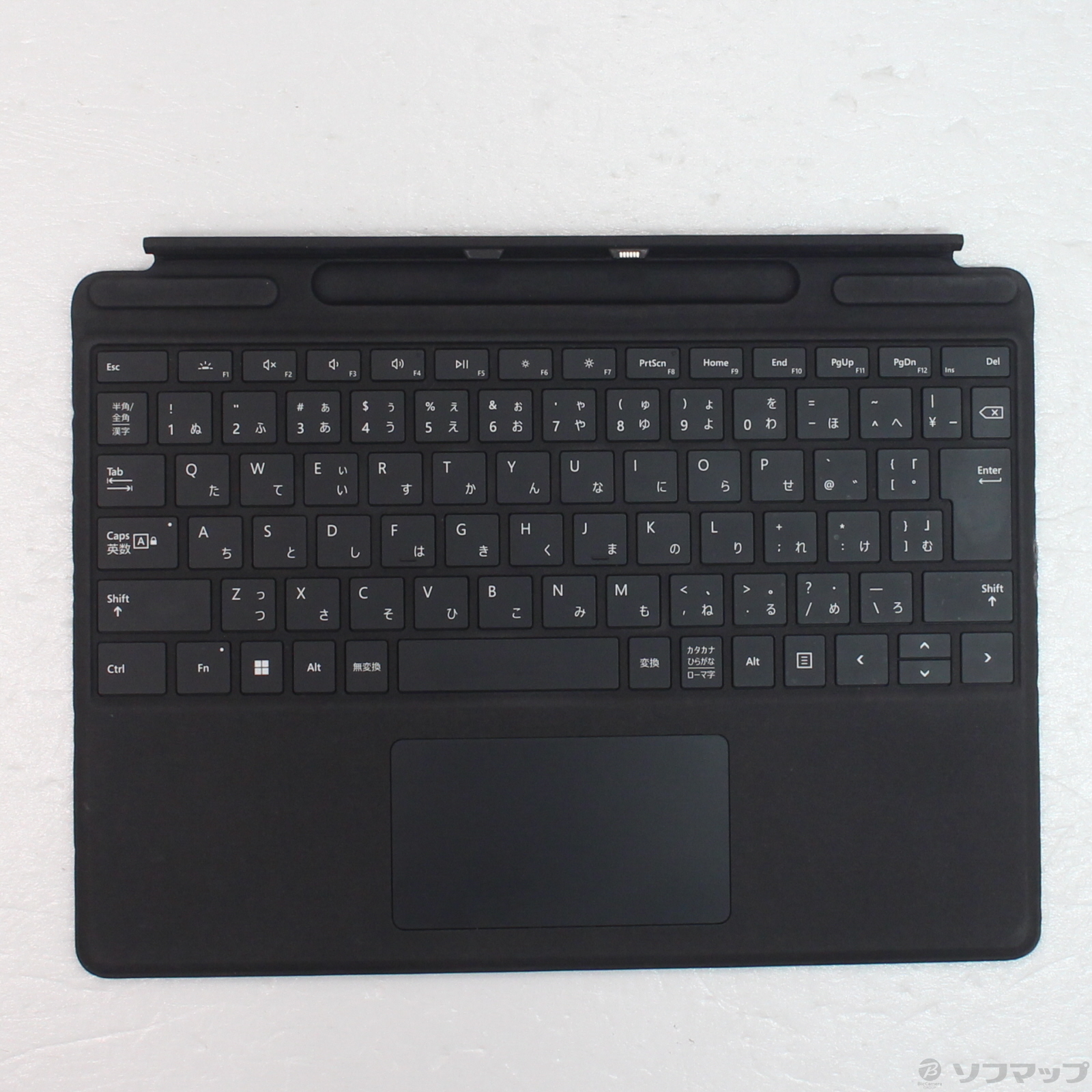 中古】Surface Pro キーボード ペン収納／スリムペン付き ブラック 