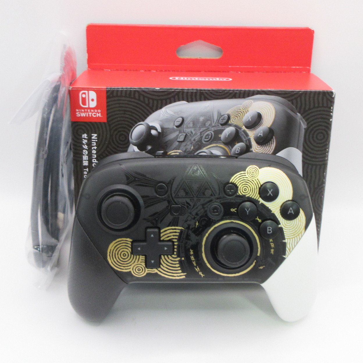 中古】Nintendo Switch Proコントローラー ゼルダの伝説 ティアーズ