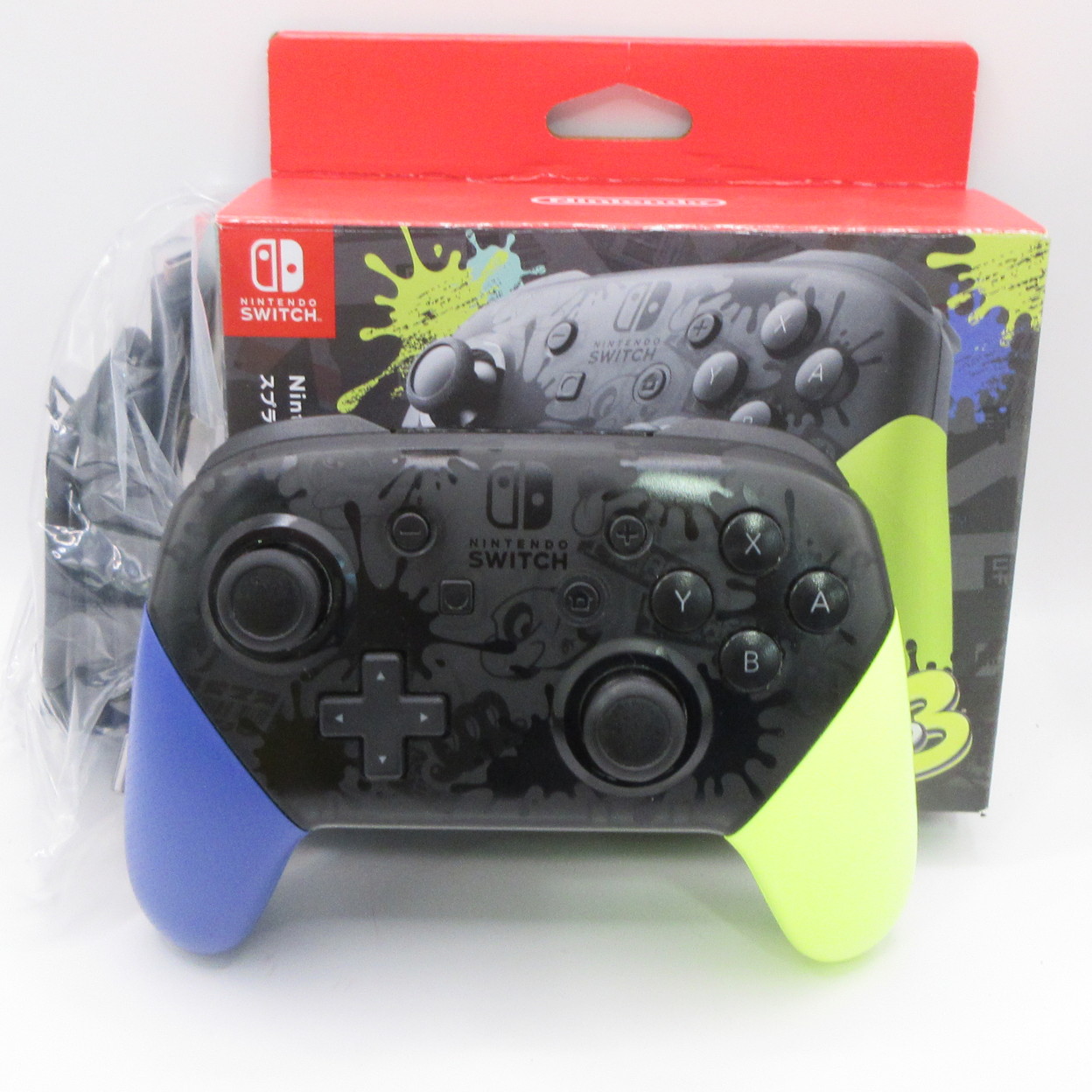中古】Nintendo Switch Proコントローラー スプラトゥーン3