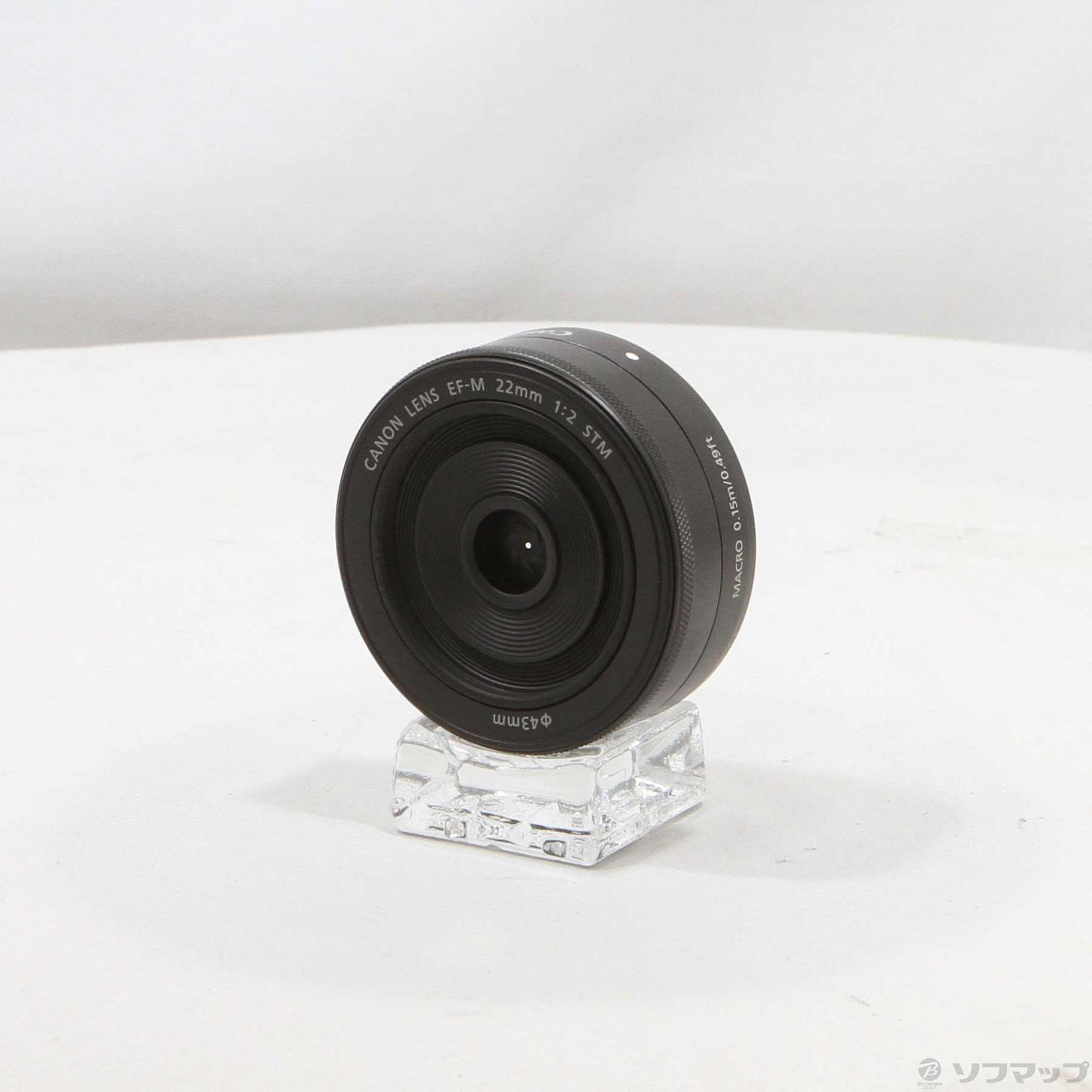 【中古】Canon 純正 EF-M 22mm F2 STM グラファイト 中古】EF-M 22mm F2 STM [2133070006622] - リコレ！|ビックカメラ