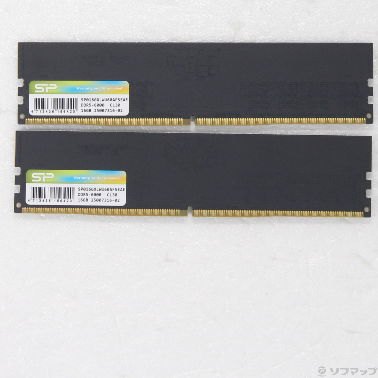 中古】288P PC5-48000 DDR5 6000 16GB 2枚組 [2133070019837] - 法人
