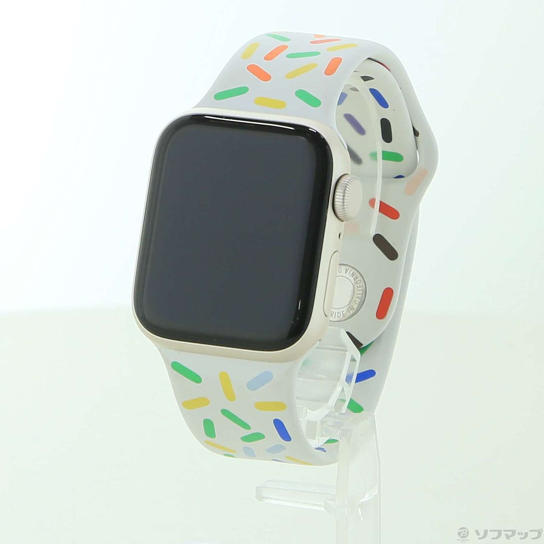 中古】Apple Watch SE 第2世代 GPS 40mm スターライトアルミニウム 