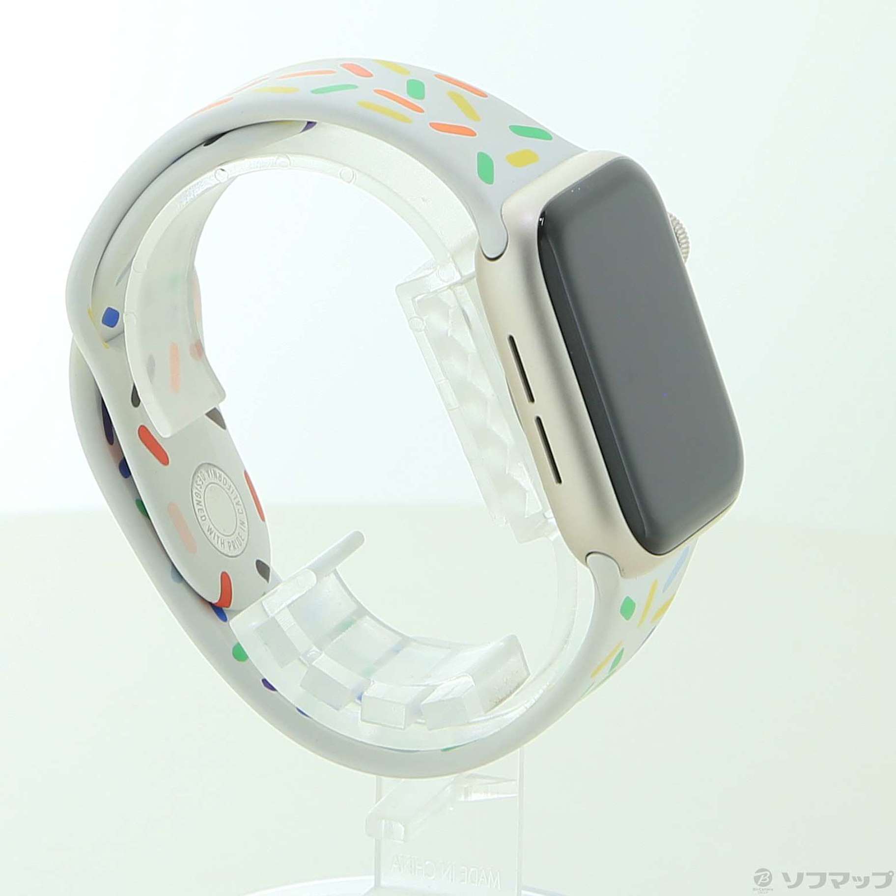 中古】Apple Watch SE 第2世代 GPS 40mm スターライトアルミニウム 