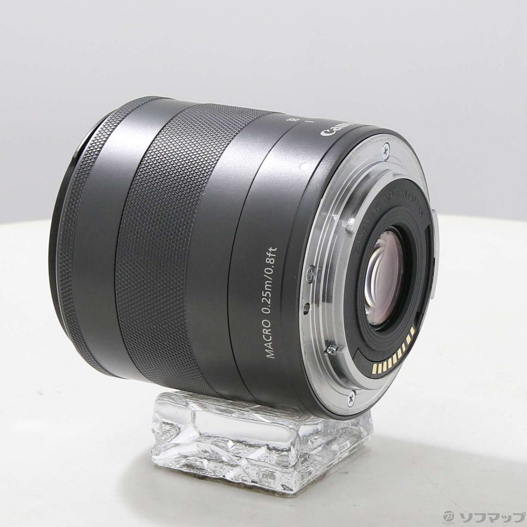 canon EF-M18-55mm F3.5-5.6 IS STM グラファイト 中古：AB(良品 