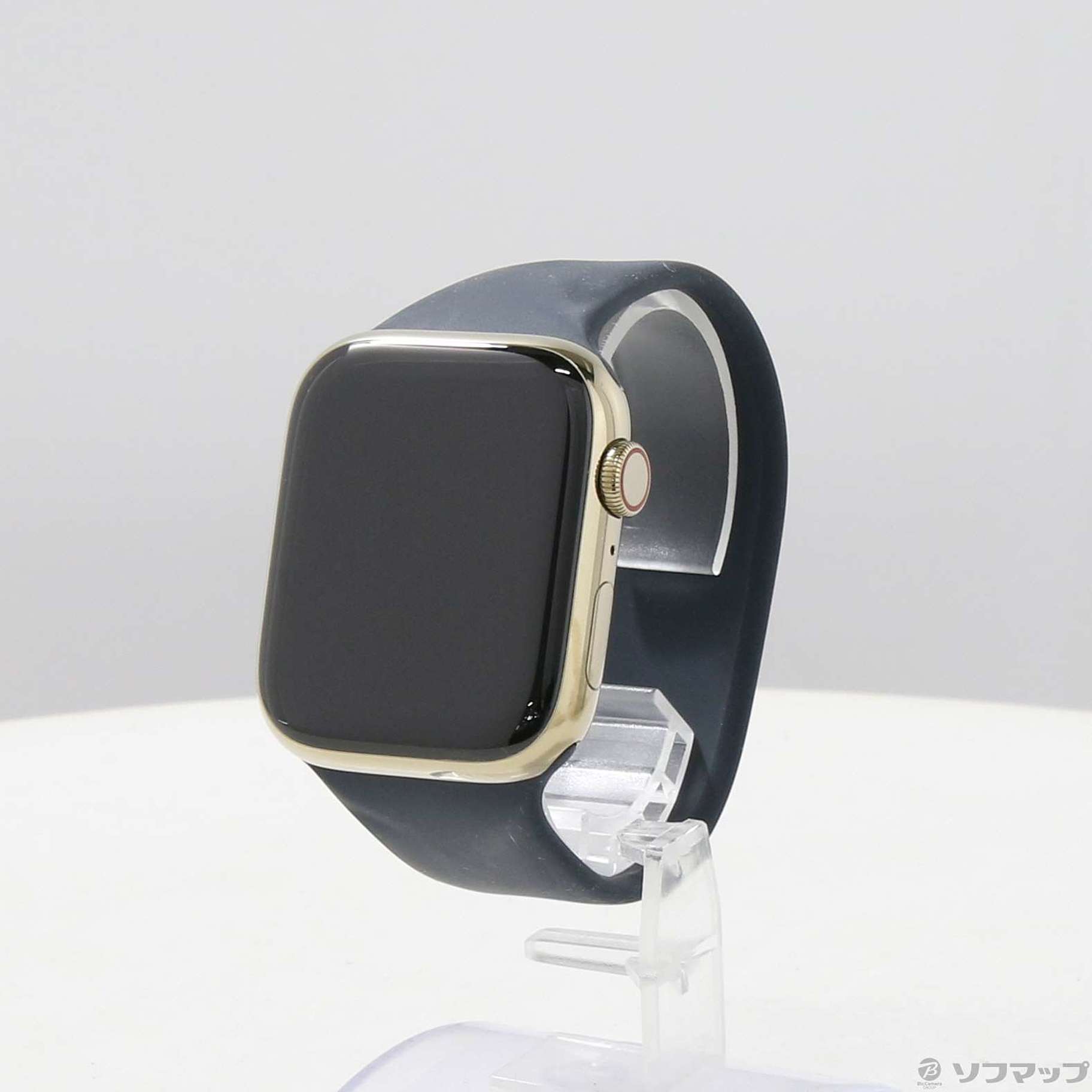 中古】Apple Watch Series 9 GPS + Cellular 45mm ゴールドステンレス 