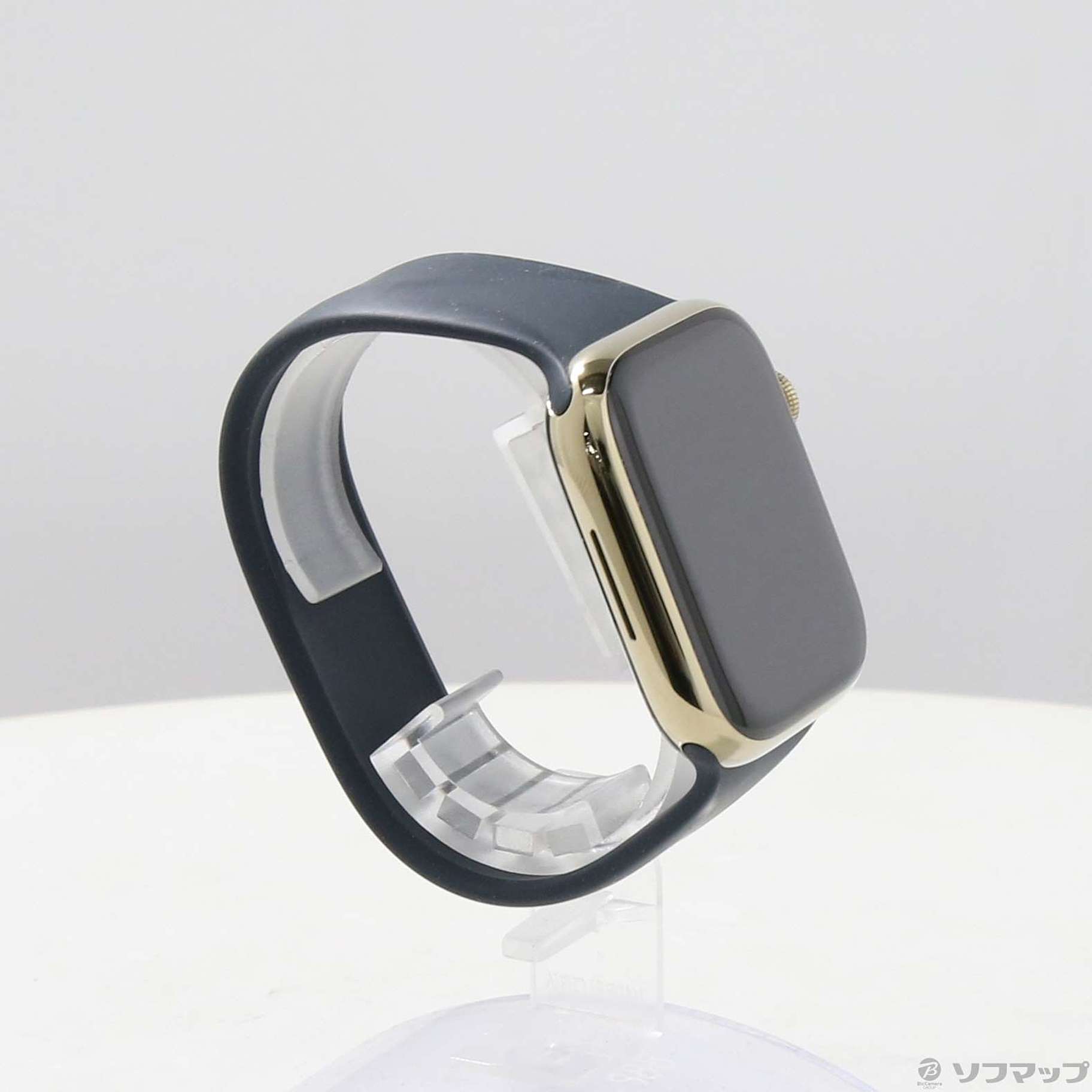 中古】Apple Watch Series 9 GPS + Cellular 45mm ゴールドステンレス 