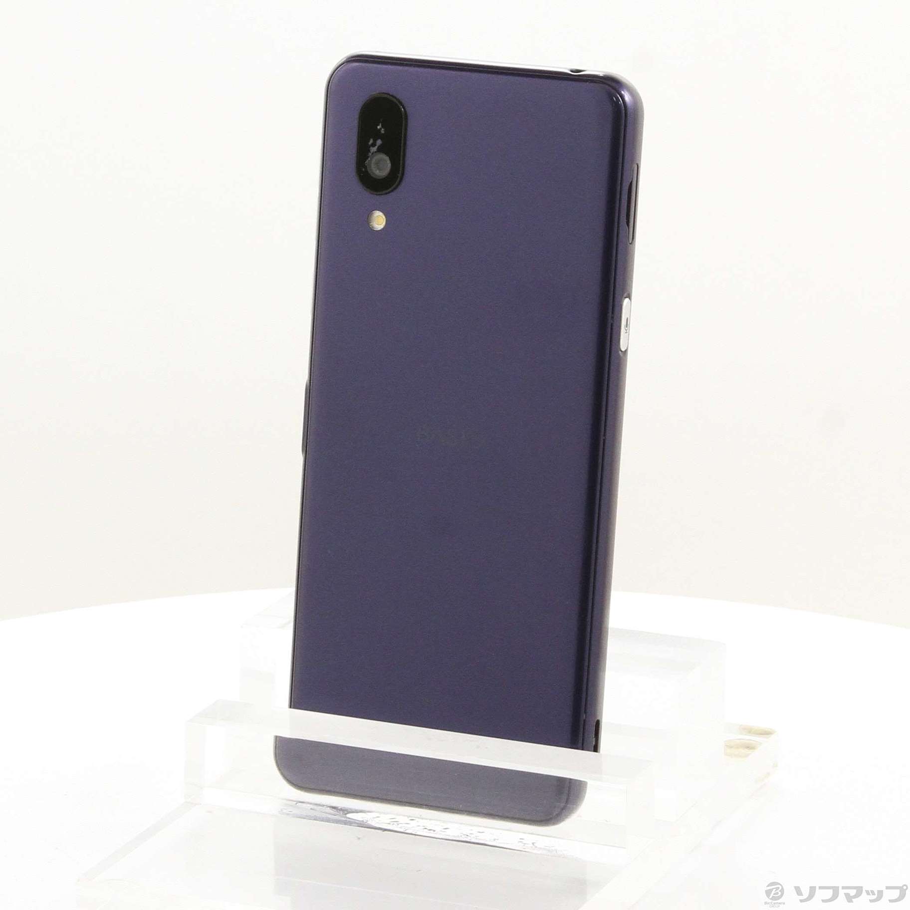 中古】BASIO active2 64GB ネイビー SHG12 au SIMフリー
