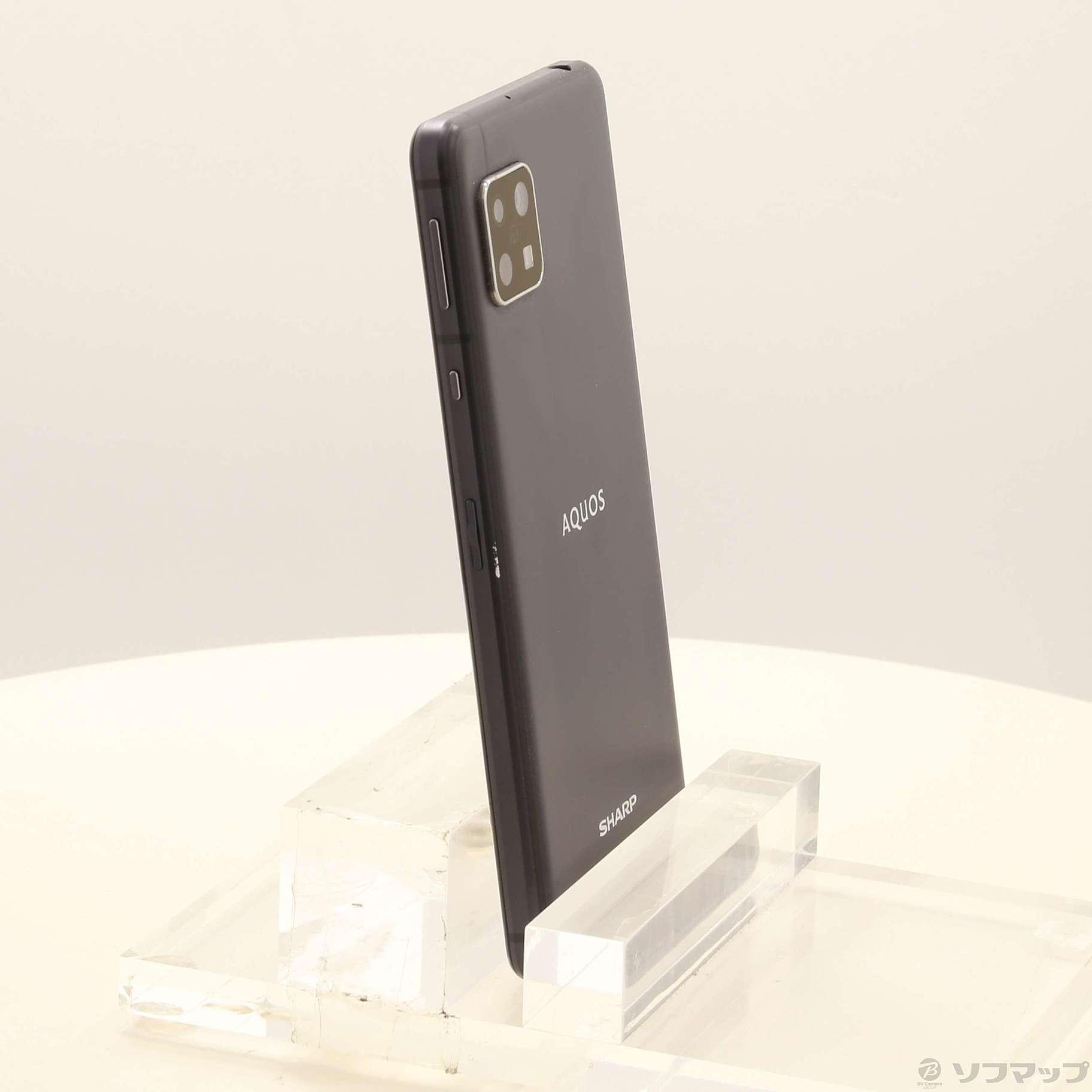 中古】AQUOS sense5G 64GB ブラック SH-M17 SIMフリー [2133070094704