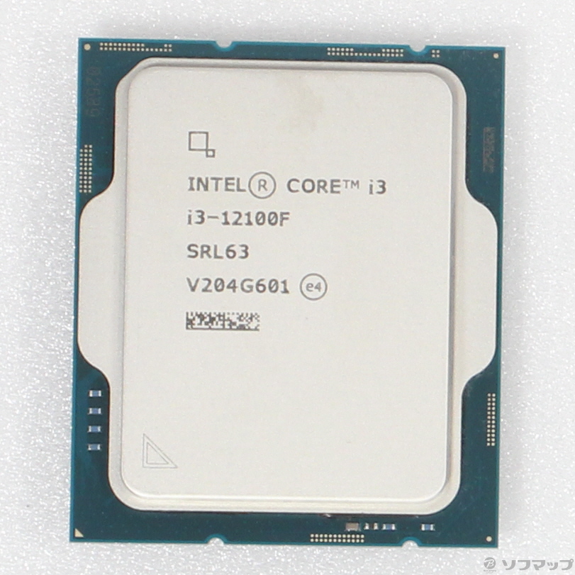 中古品〕 Core i3 12100F 〔3.3GHz／LGA 1700〕｜の通販はソフマップ
