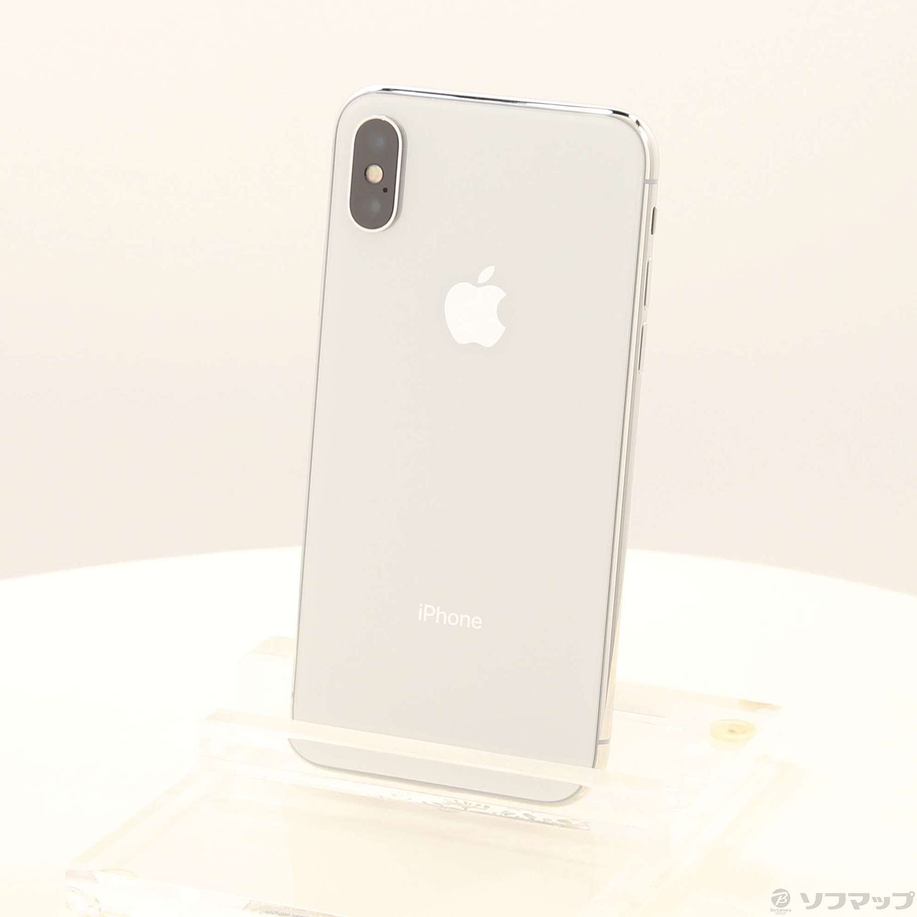 iPhone X 64GB SIM�t���[ [�V���o�[]