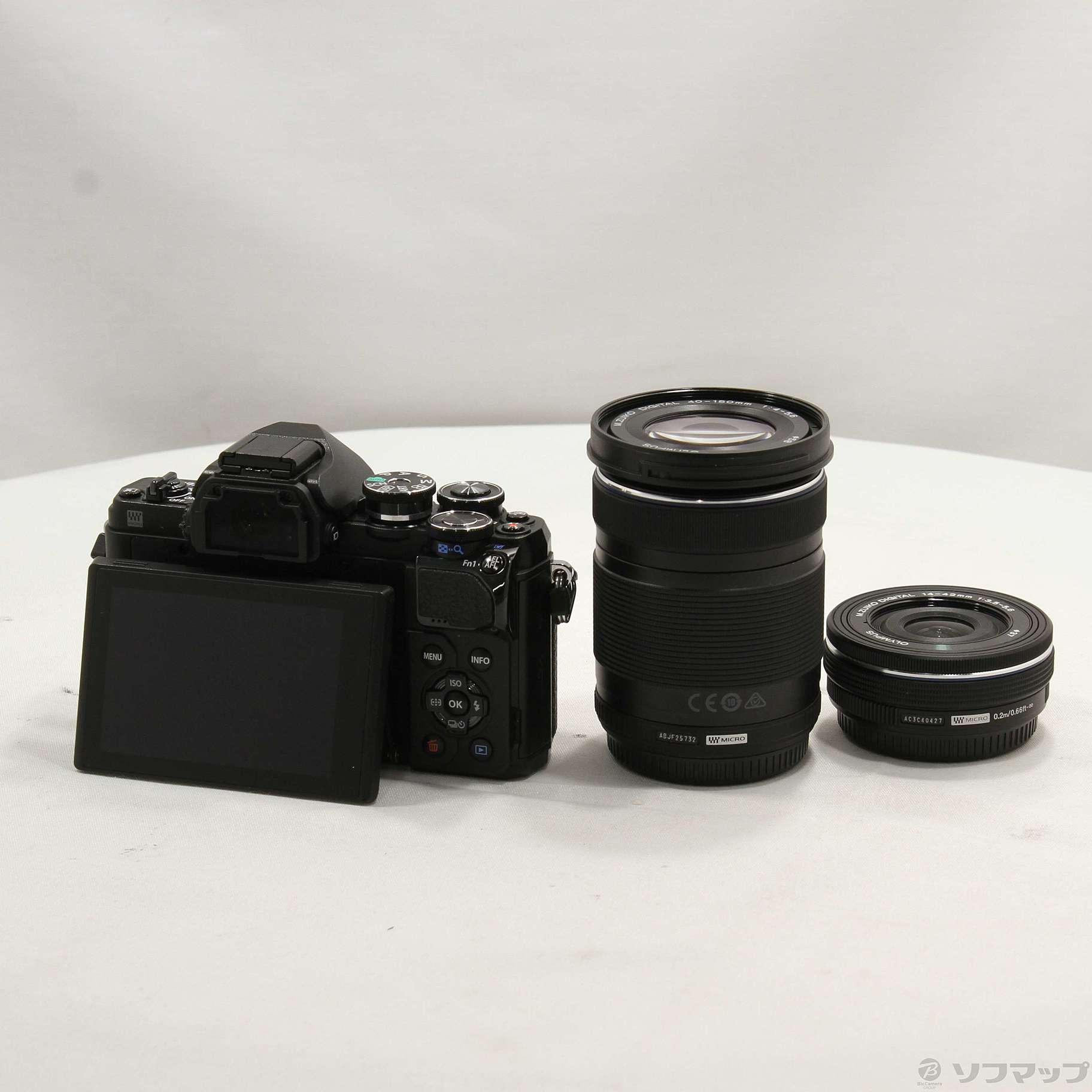 中古】OM-D E-M10 Mark III EZダブルズームキット ブラック