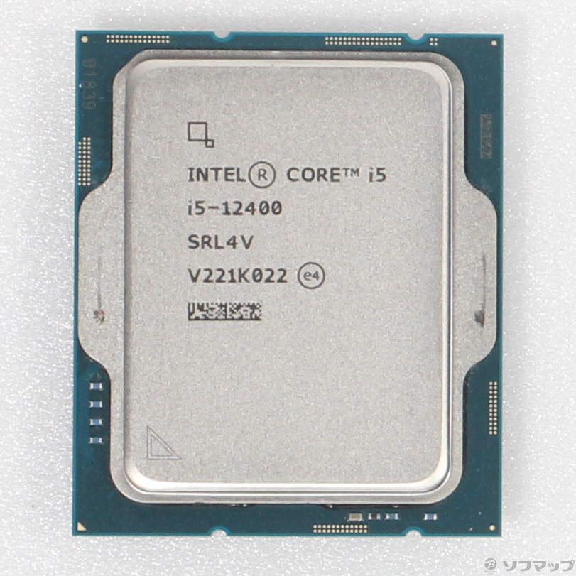 Intel core i5 12400 中古 Intel 〔中古〕インテル® Core™ i5-12400 プロセッサー BOX（中古保証1