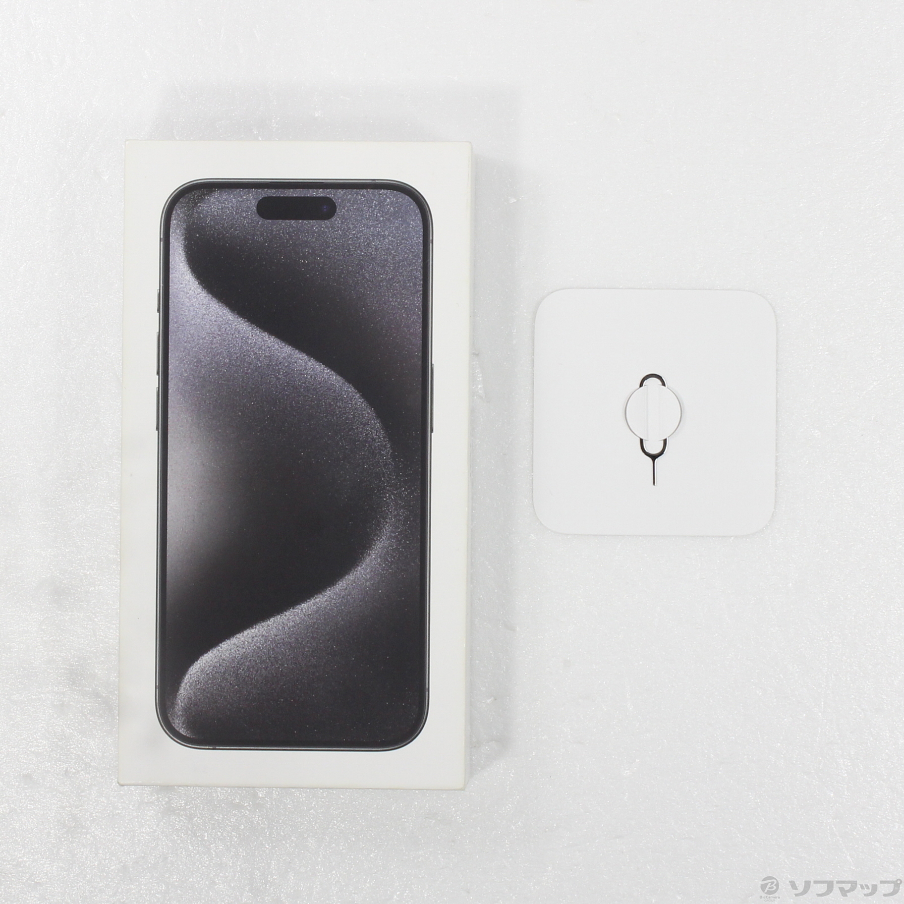 iPhone 15 Pro 128GB SIM�t���[ [�u���b�N�`�^�j�E��]�̐��i�摜5