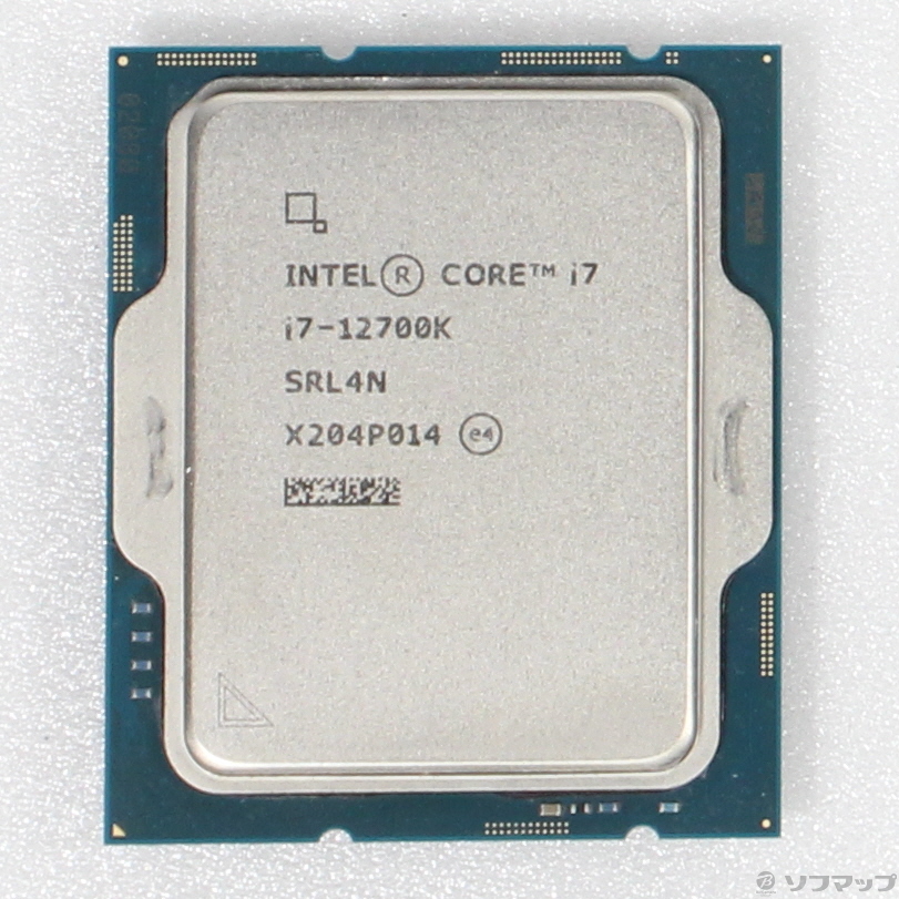Intel Core i7-12700K LGA1700 ジャンク Intel Core i7-12700K ジャンク｜Yahoo!フリマ（旧PayPayフリマ）