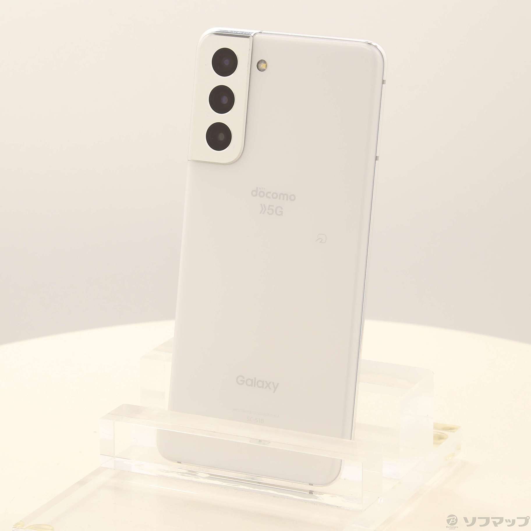 中古】Galaxy S21 5G 256GB ファントムホワイト SC-51B docomoロック