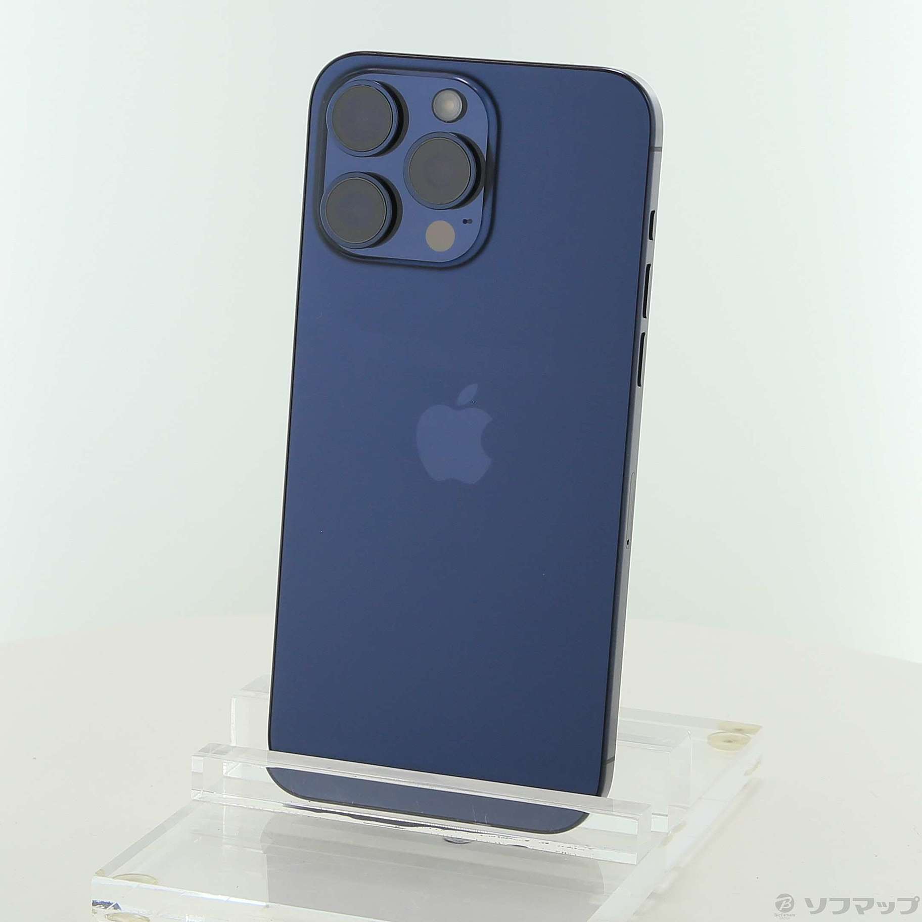 中古】iPhone15 Pro Max 256GB ブルーチタニウム MU6T3J／A SIMフリー 