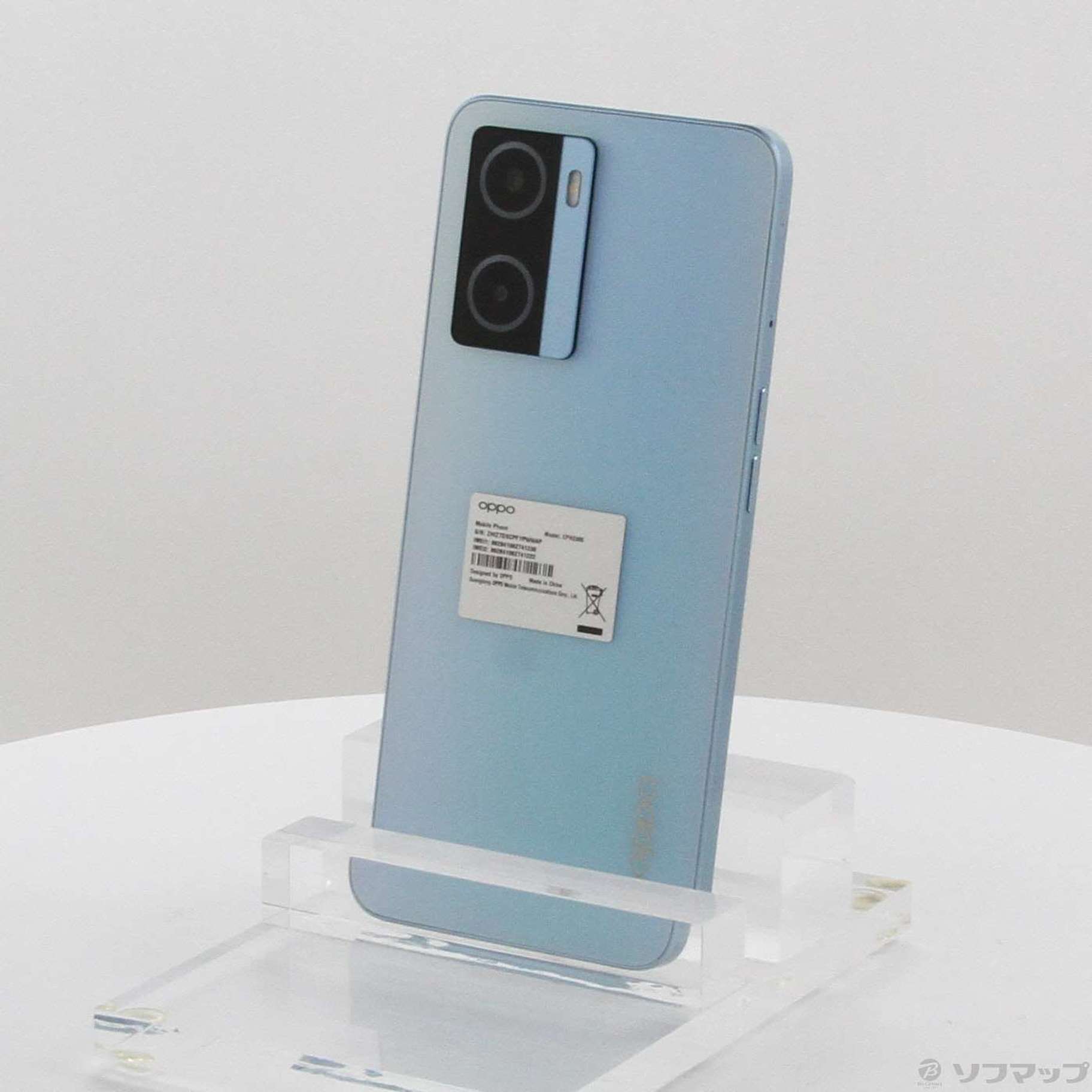 【中古】OPPO A77 128GB ブルー CPH2385 SIMフリー [2133070244406] - リコレ！|ビックカメラグループ ...