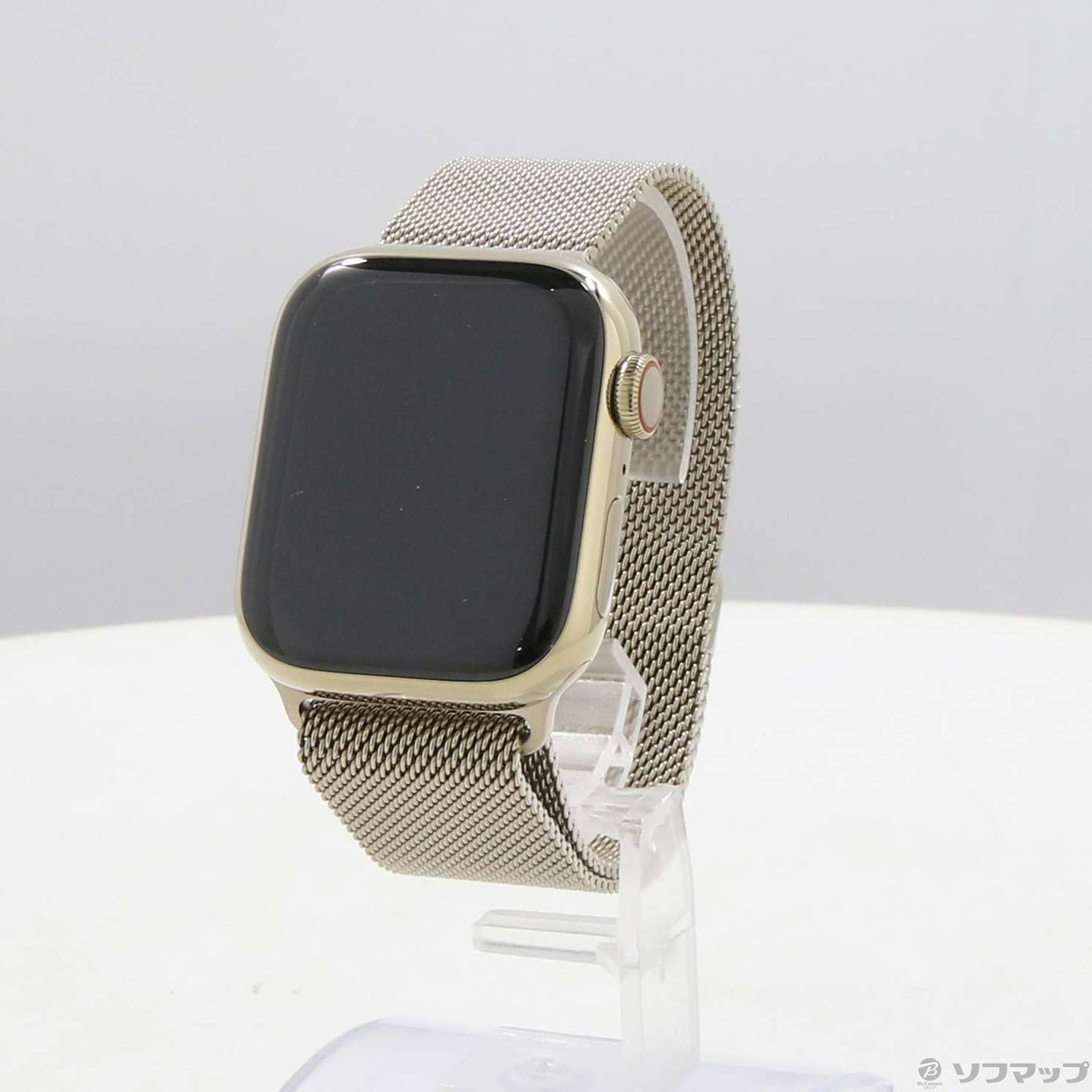 中古】〔展示品〕 Apple Watch Series 9 GPS + Cellular 41mm ゴールド 